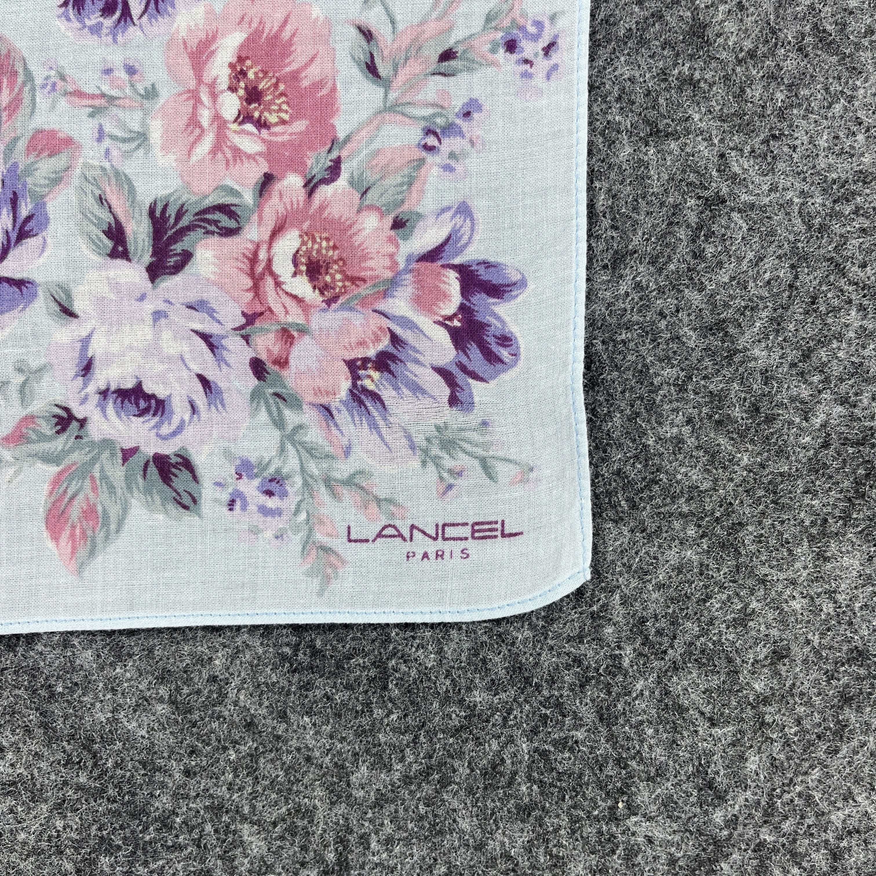 Lancel × Vintage Lancel Handkerchief / Bandana / Neckerchief / Headscarf B305 Size ONE SIZE - 3 Thumbnail