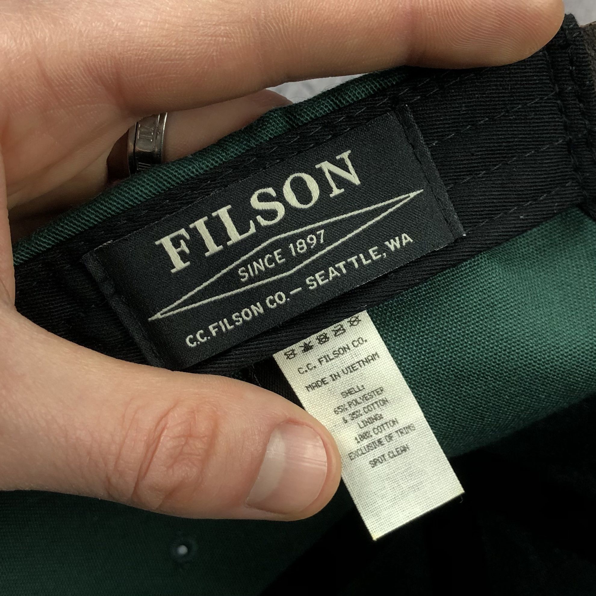 Filson Filson Smokey Bear Cap Weed 420 Size ONE SIZE - 10 Thumbnail