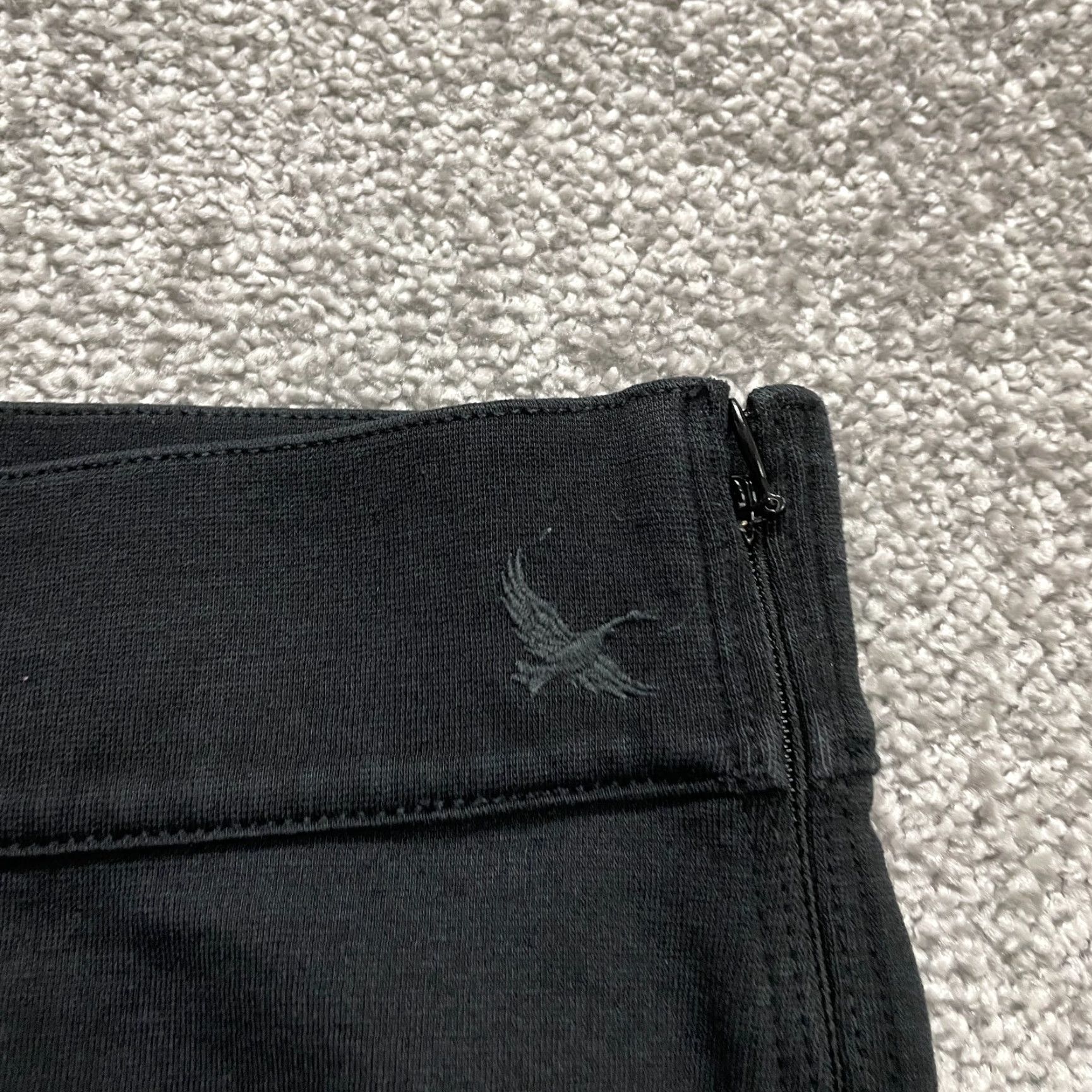 Eddie Bauer EDDIE BAUER Leggings Womens 10 Black Solid Zip Stretch Active 34x29 Size 32" / US 10 / IT 46 - 5 Thumbnail