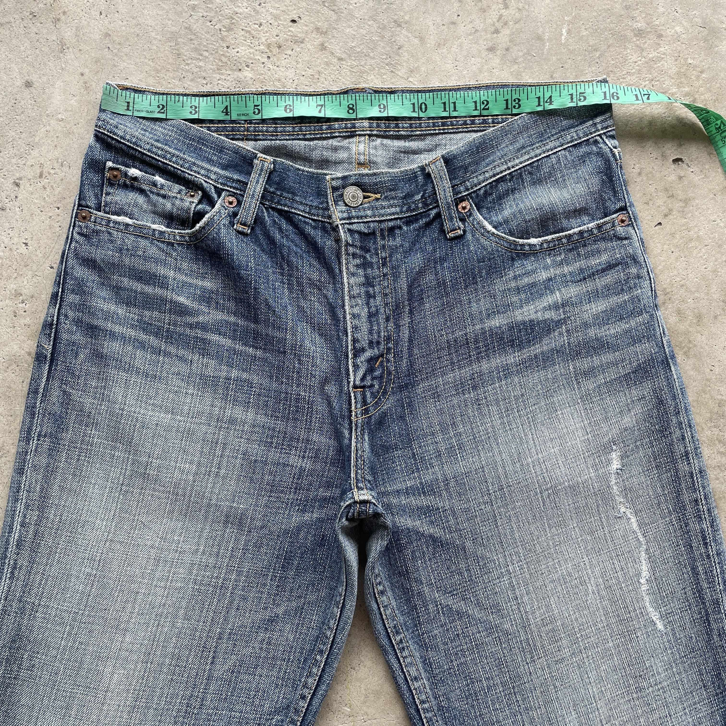 Levi's × Levi's Vintage Clothing W32x31💥 Vintage Levi’s Faded Denim Distressed Jeans Pants Size US 32 / EU 48 - 5 Thumbnail