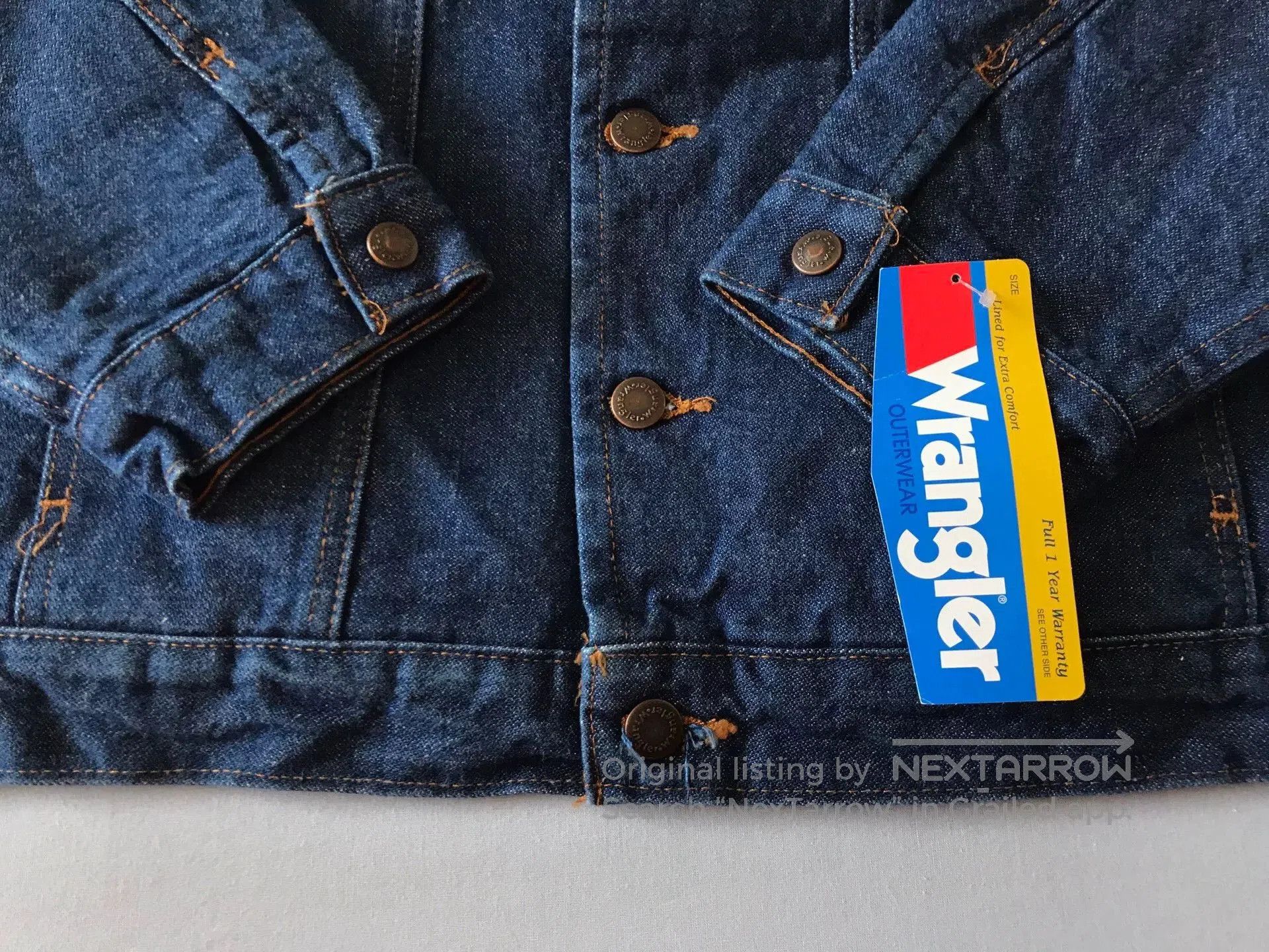 Wrangler Wrangler 74260PW Denim Jacket. Size US S / EU 44-46 / 1 - 6 Thumbnail