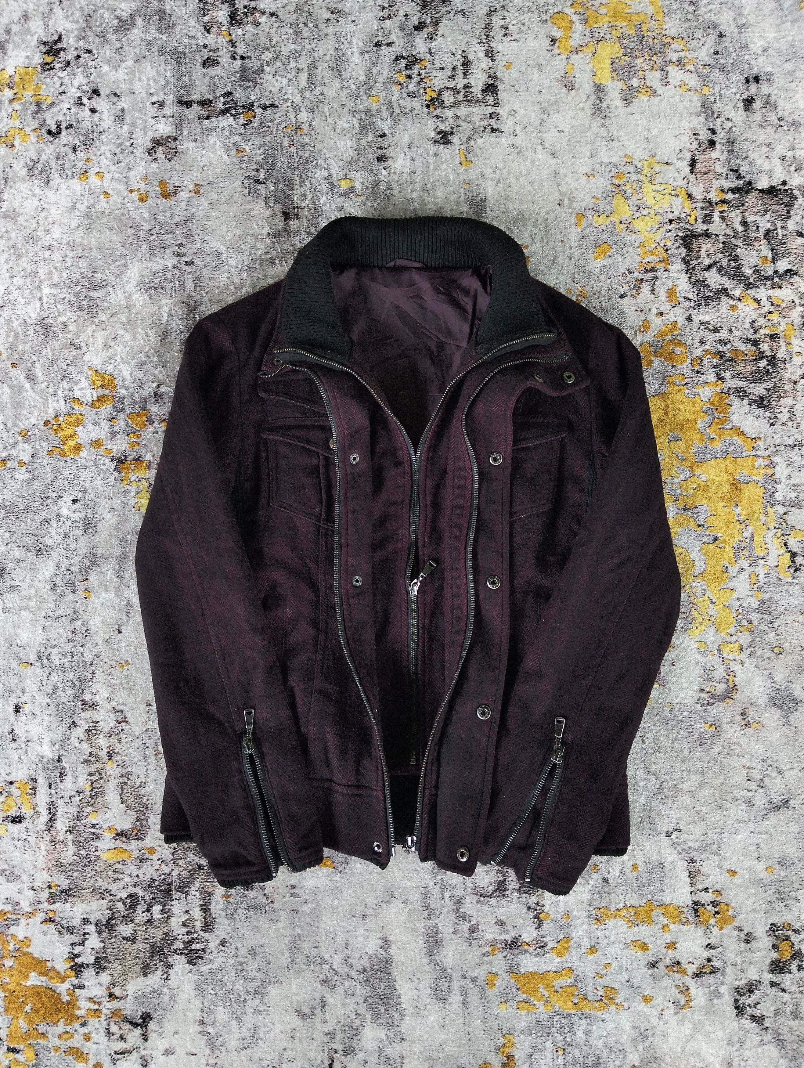semanticdesign Semantic Design Layered Bikers Jacket Size US S / EU 44-46 / 1 - 4 Thumbnail