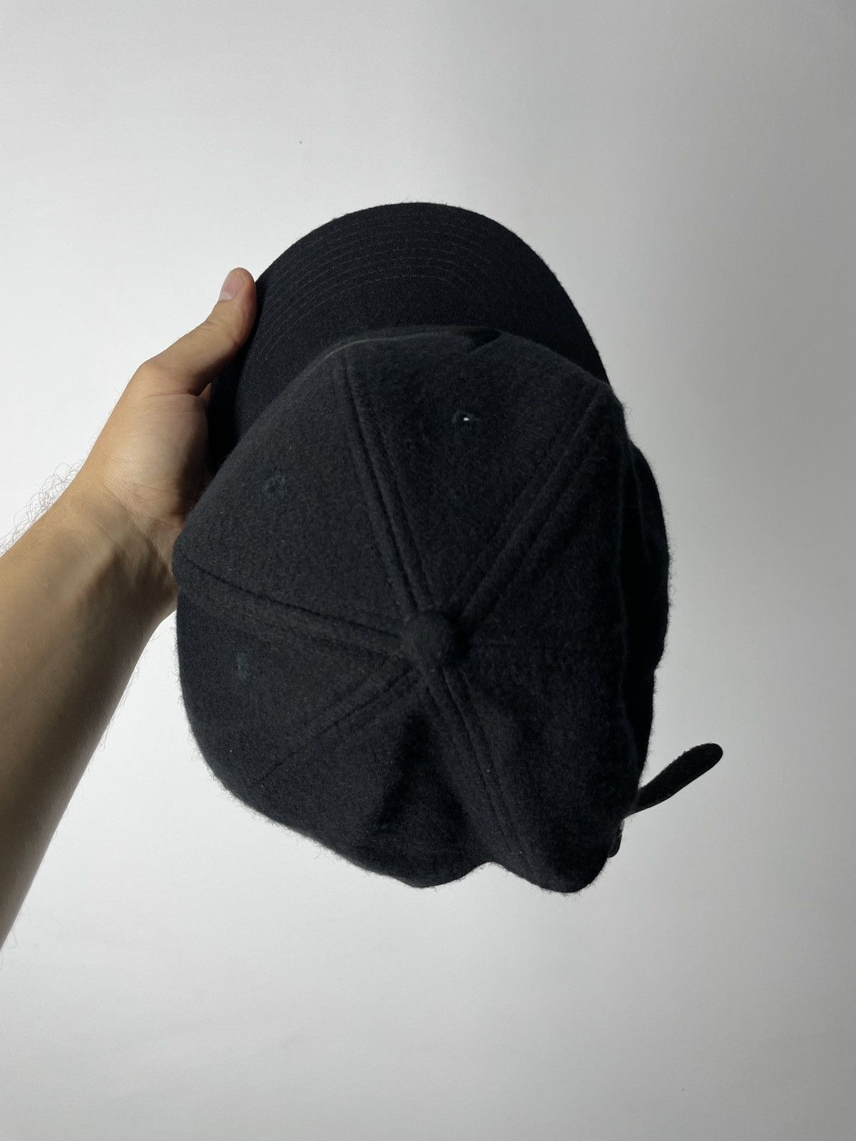 Nike Vintage 90s Big Embroidered Swoosh Wool Hat Rare Cap Size ONE SIZE - 18 Thumbnail