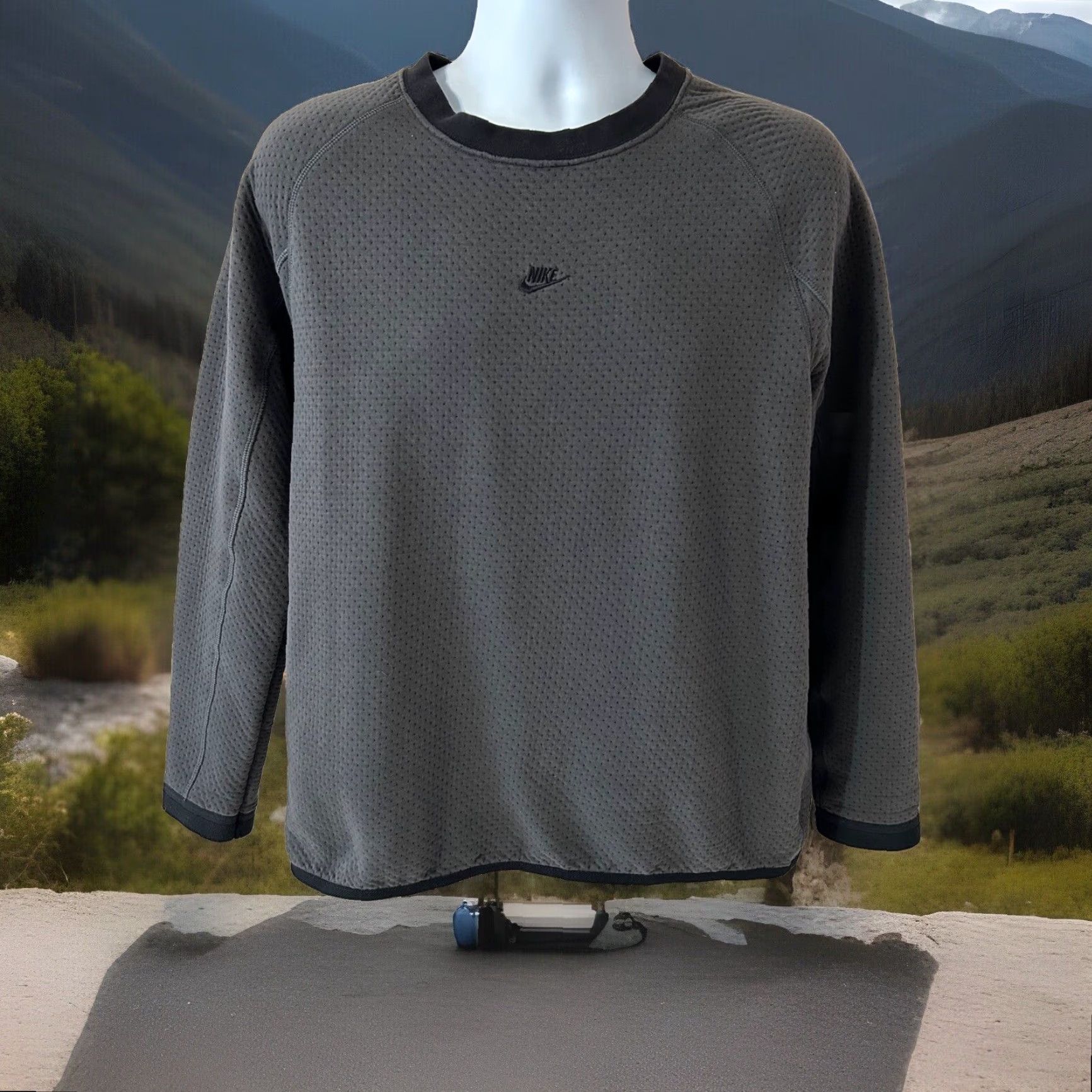 Nike Nike Sportswear Therma-FIT ADV Tech Pack Long Sleeve Shirt Men L Gray DD6630-060 Size US L / EU 52-54 / 3 - 4 Thumbnail