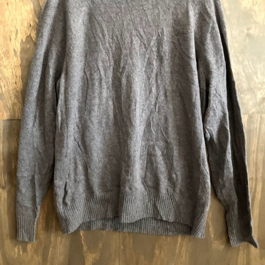 J.Crew J. Crew Mens Sweater Wool Blend Crew Neck Long Sleeve XL Brown Solid Pullover Knit Fashion Workwear Casual Preppy 90s/Academia Mens Size US XL / EU 56 / 4 - 3 Thumbnail