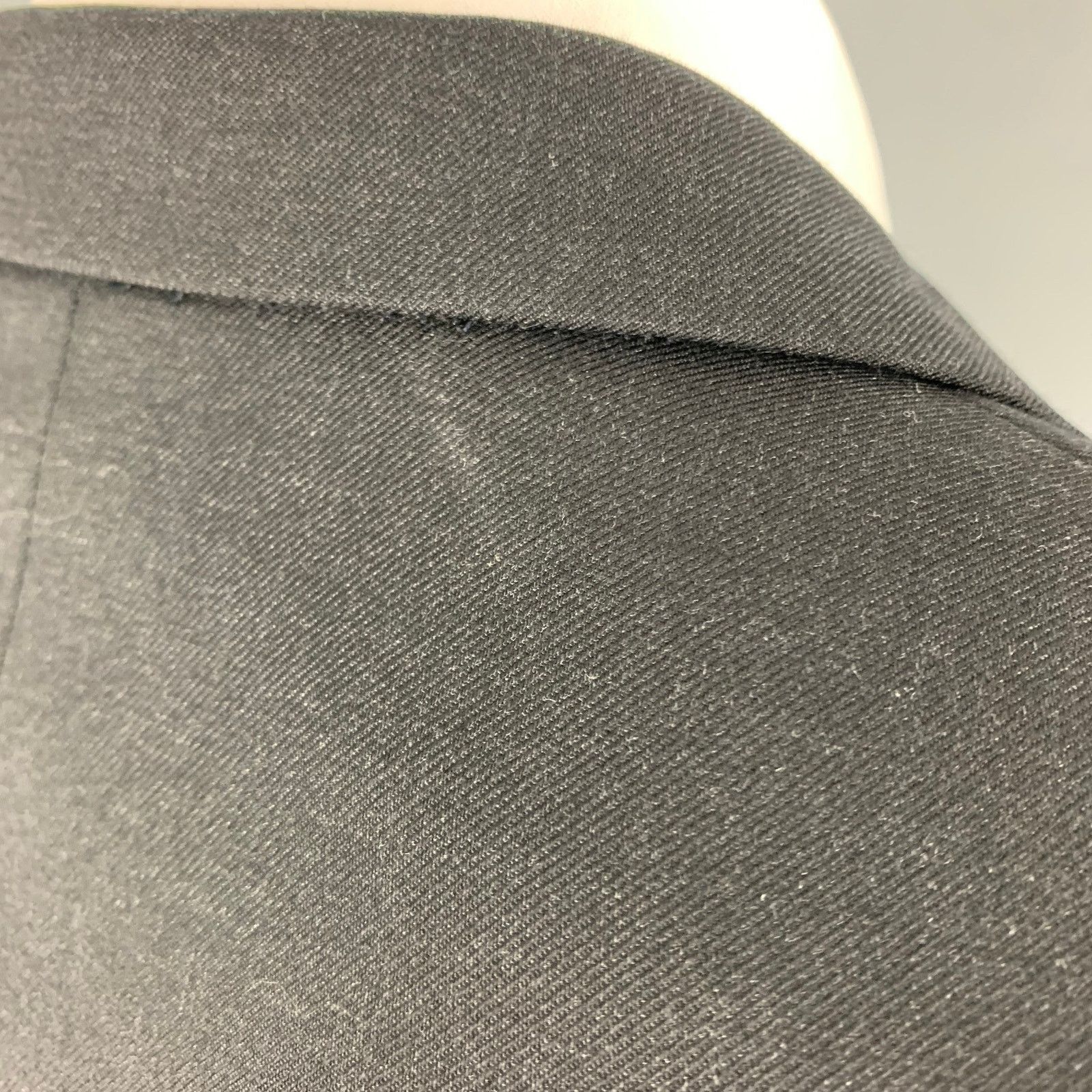 Paul Smith PAUL SMITH Size 42 Black Wool Notch Lapel Suit Size 42R - 7 Thumbnail