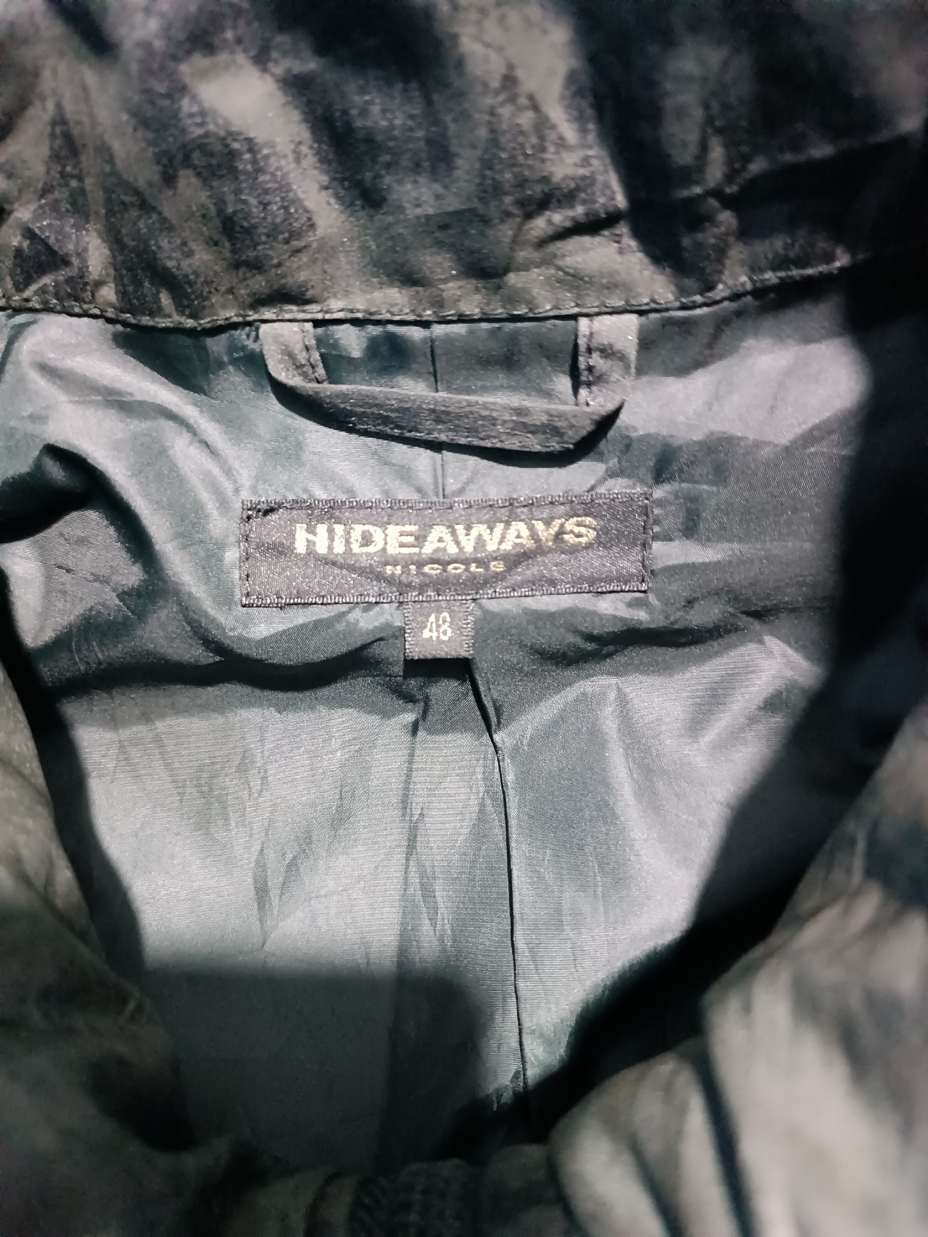 Japanese Brand Japanese Small Part Biker Down Jacket number(N)ine Style Size US M / EU 48-50 / 2 - 12 Thumbnail