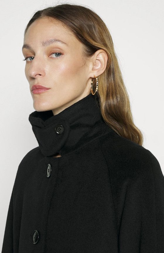 Ralph Lauren LAUREN Ralph Lauren Maxi Wool Trench Coat Black ( 24W ) Size 4XL / US 24-26 - 6 Thumbnail
