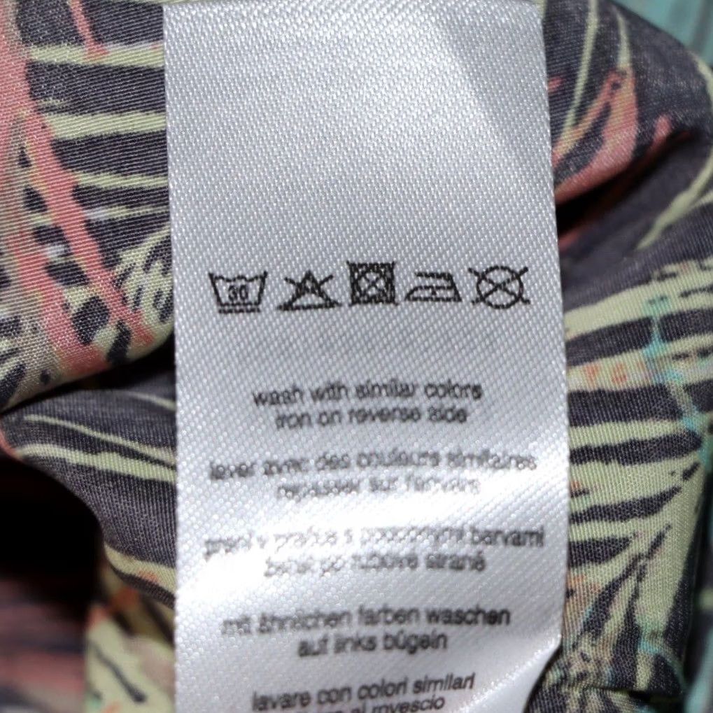 Vintage Apricot Vest Top Size UK 10 Womens Multi Peacock Print Curved Hem New With Tags Size L / US 10 / IT 46 - 8 Thumbnail