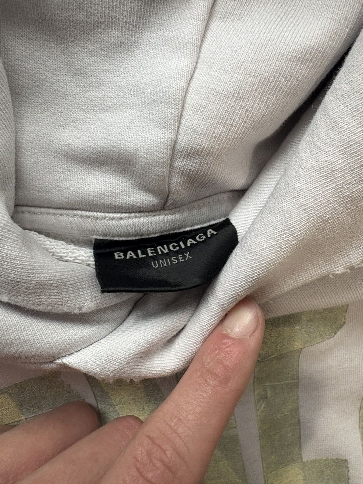 Balenciaga Balenciaga Tape Hoodie Size US S / EU 44-46 / 1 - 3 Thumbnail