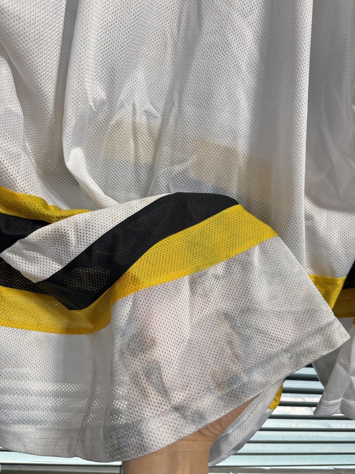 Vintage Vintage 90s Nervous Records Hockey Jersey Size US XL / EU 56 / 4 - 11 Thumbnail