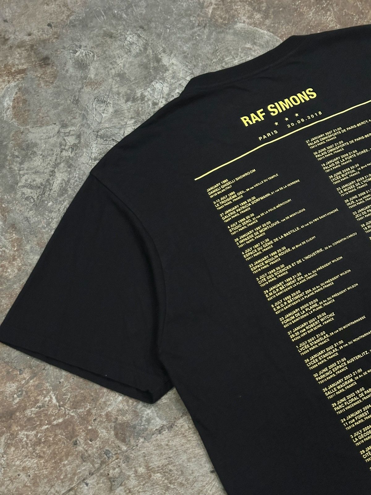 Raf Simons RARE SS19 RAF SIMONS TEE Size US M / EU 48-50 / 2 - 11 Thumbnail