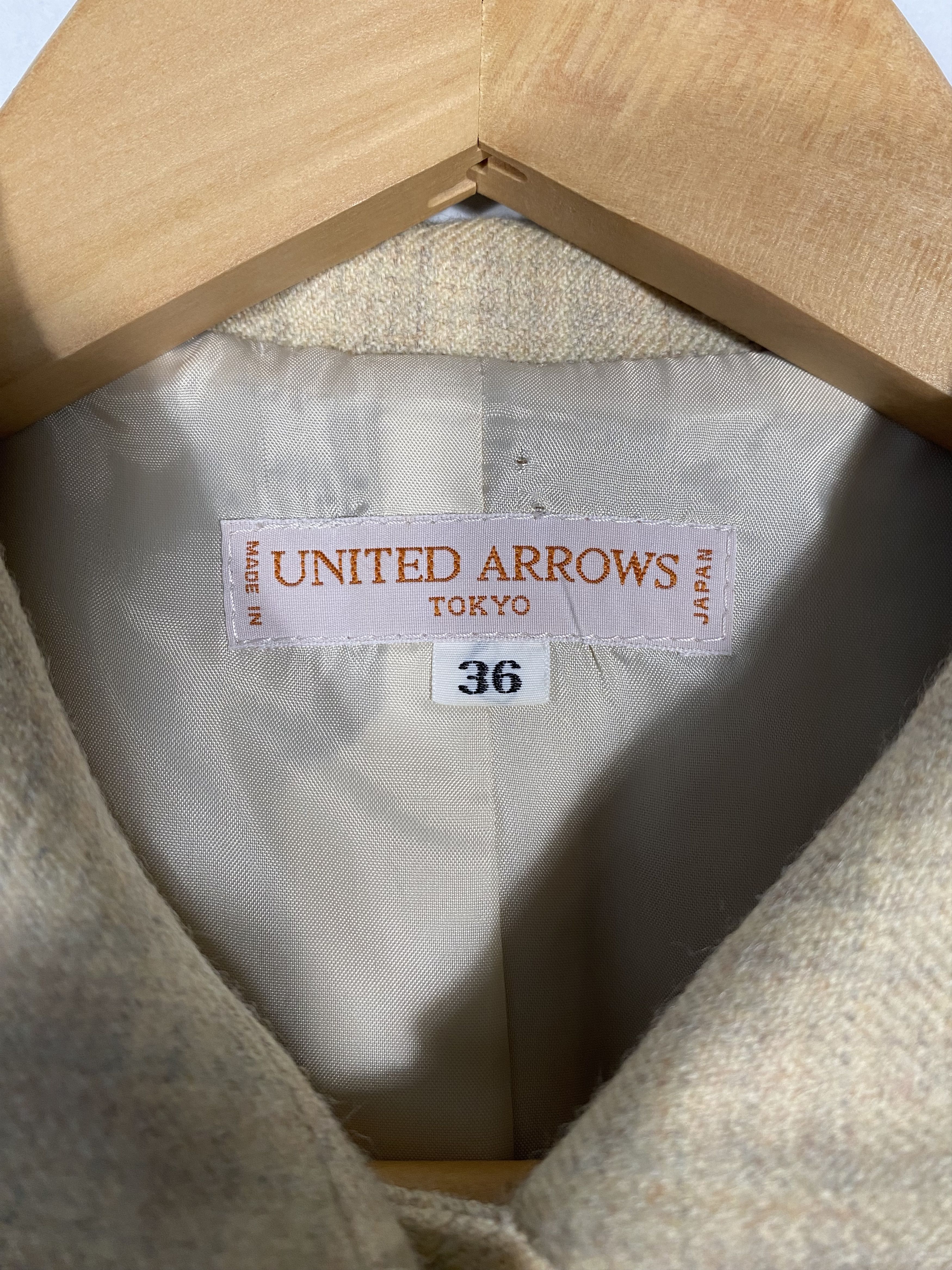 United Arrows Vintage United Arrows Polyester Blazer Size 36 Size 36R - 3 Thumbnail