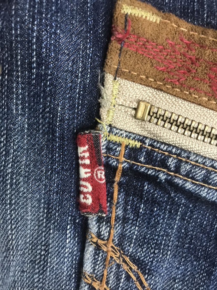 Edwin 💥THRASHED💥Edwin XV Stone Wash Distressed Denim Size US 34 / EU 50 - 21 Thumbnail