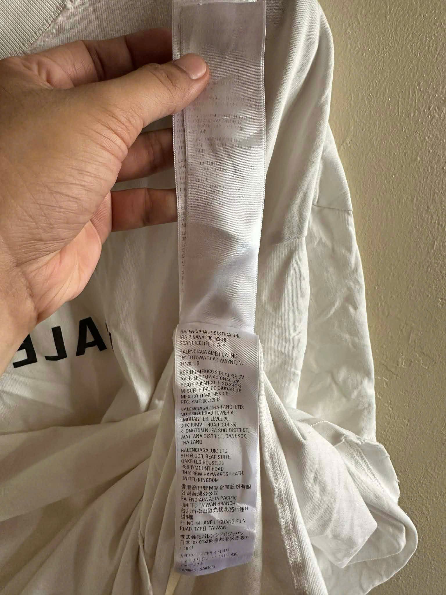 Balenciaga T SHIRT BALENCIAGA Size US L / EU 52-54 / 3 - 8 Thumbnail