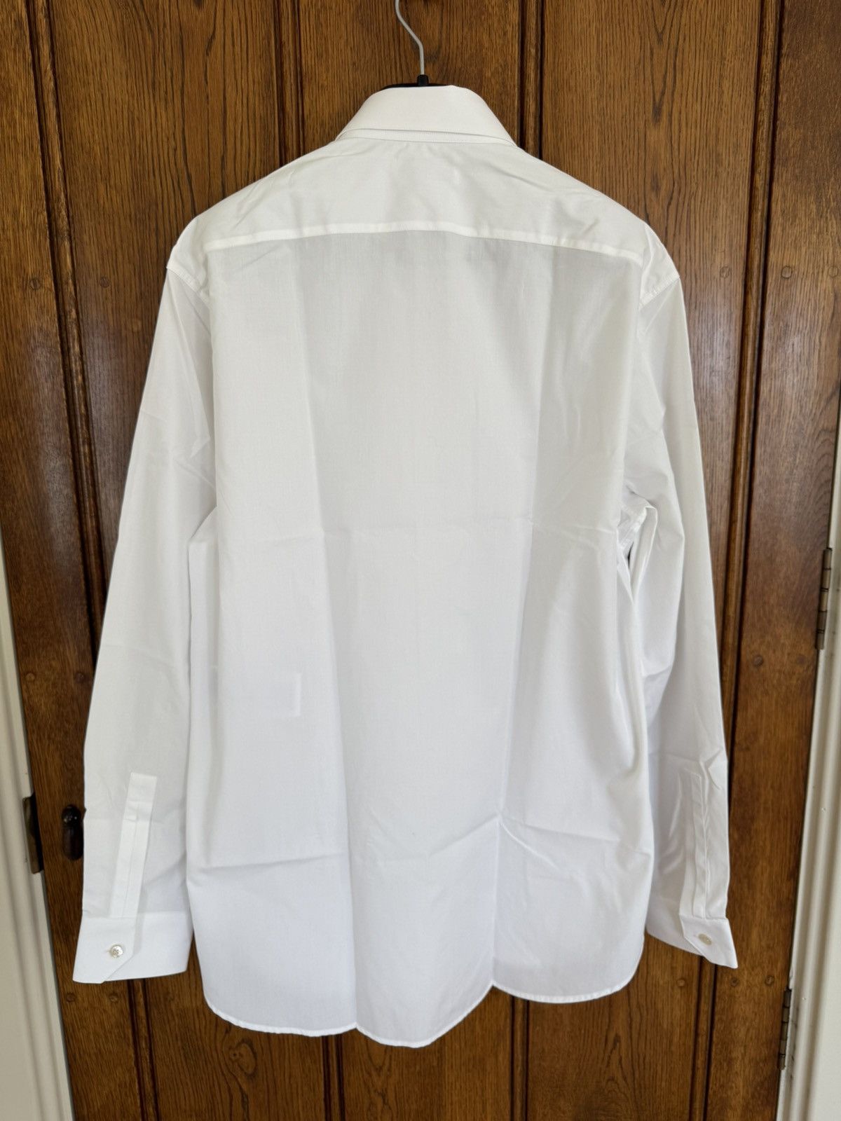 Saint Laurent Paris $760 SS23 BNWT Saint Laurent white shirt Sz 40 cotton poplin Size 40R - 16 Thumbnail