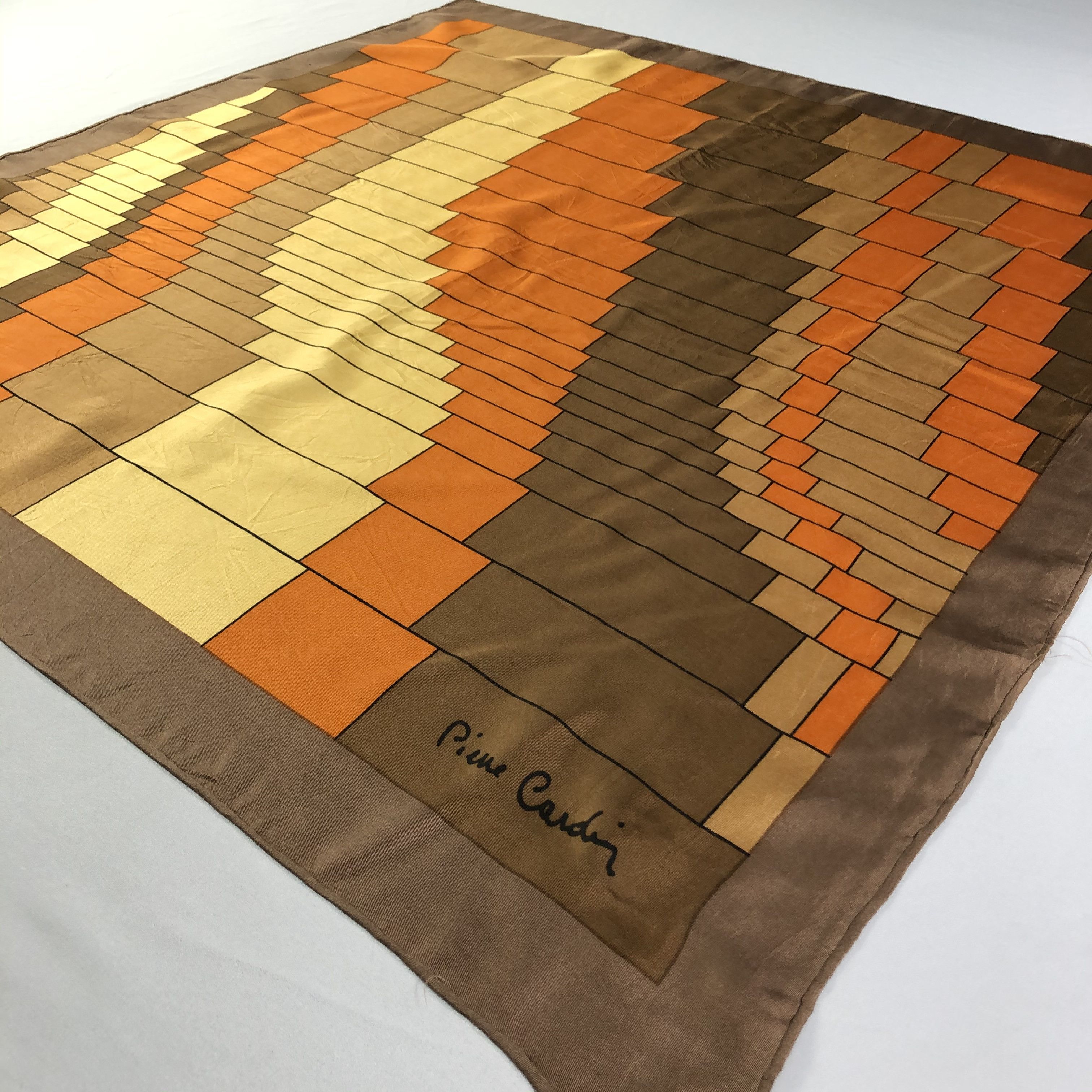 Pierre Cardin × Vintage Vintage Pierre Cardin Silk Scarf Size ONE SIZE - 3 Thumbnail