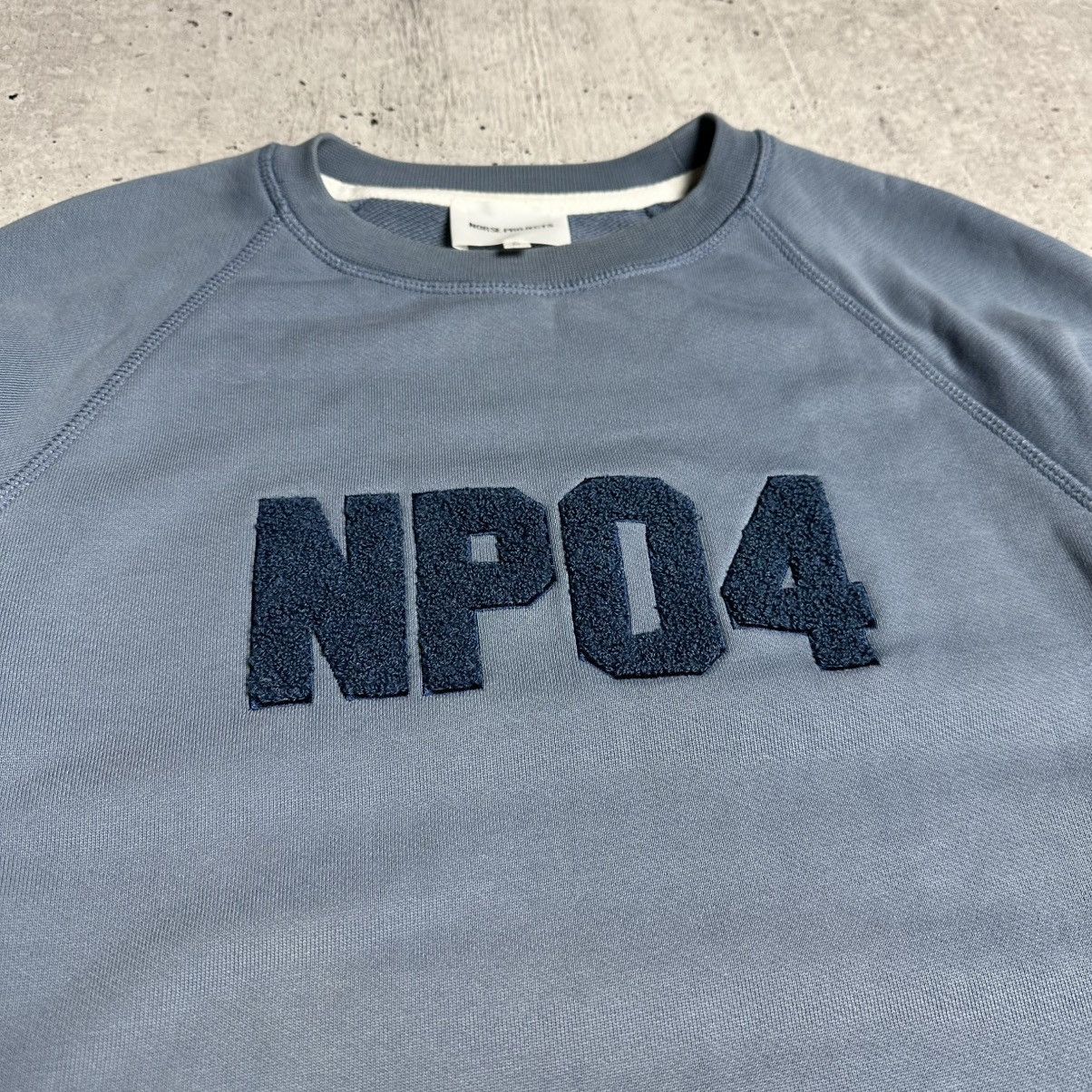 Designer × Norse Projects Norse Projects NPO4 Long Sleeve Sweatshirt Men's Size M Blue Size US M / EU 48-50 / 2 - 3 Thumbnail