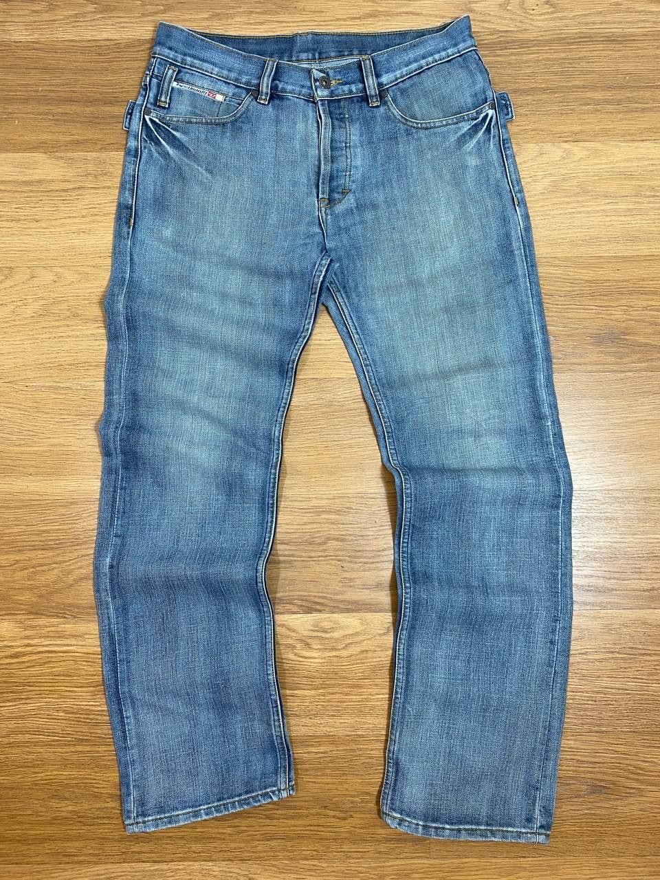Diesel Vintage Y2K Diesel Washed Distressed Denim Jeans Slim Size US 34 / EU 50 - 7 Thumbnail