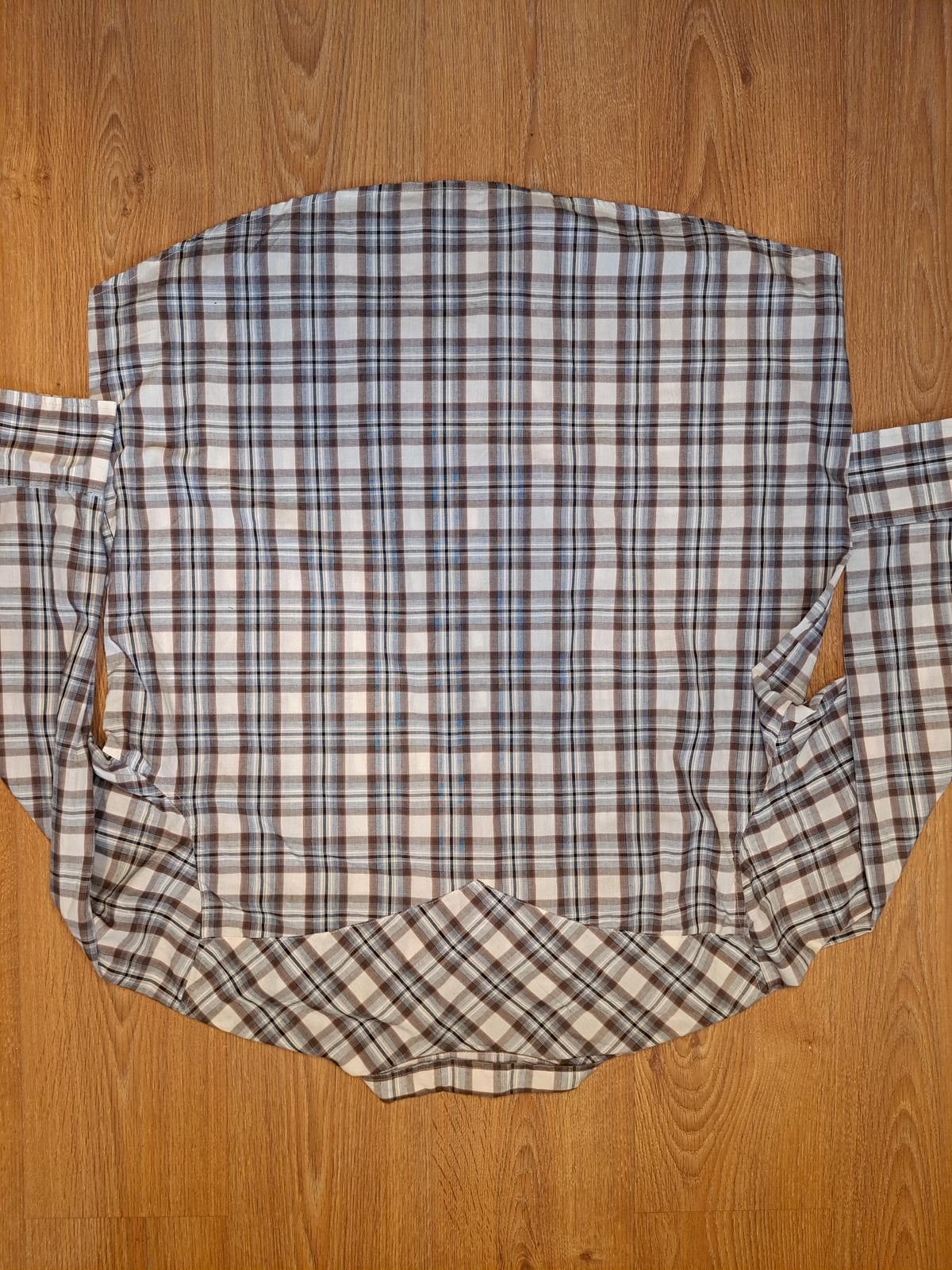 Wrangler Wrangler Pearl Snap Shirt Mens XXL Multicolor Plaid Cotton Size US XXL / EU 58 / 5 - 4 Thumbnail