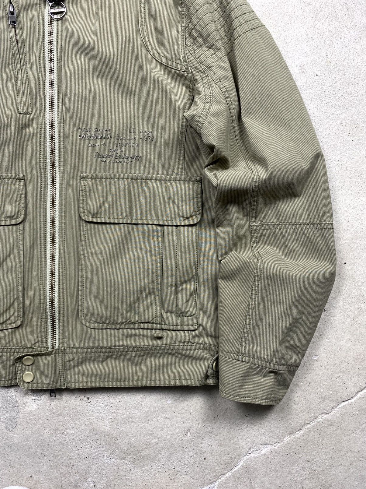 Y2K Vintage Diesel Under Sea Jacket Bomber Archive Hype