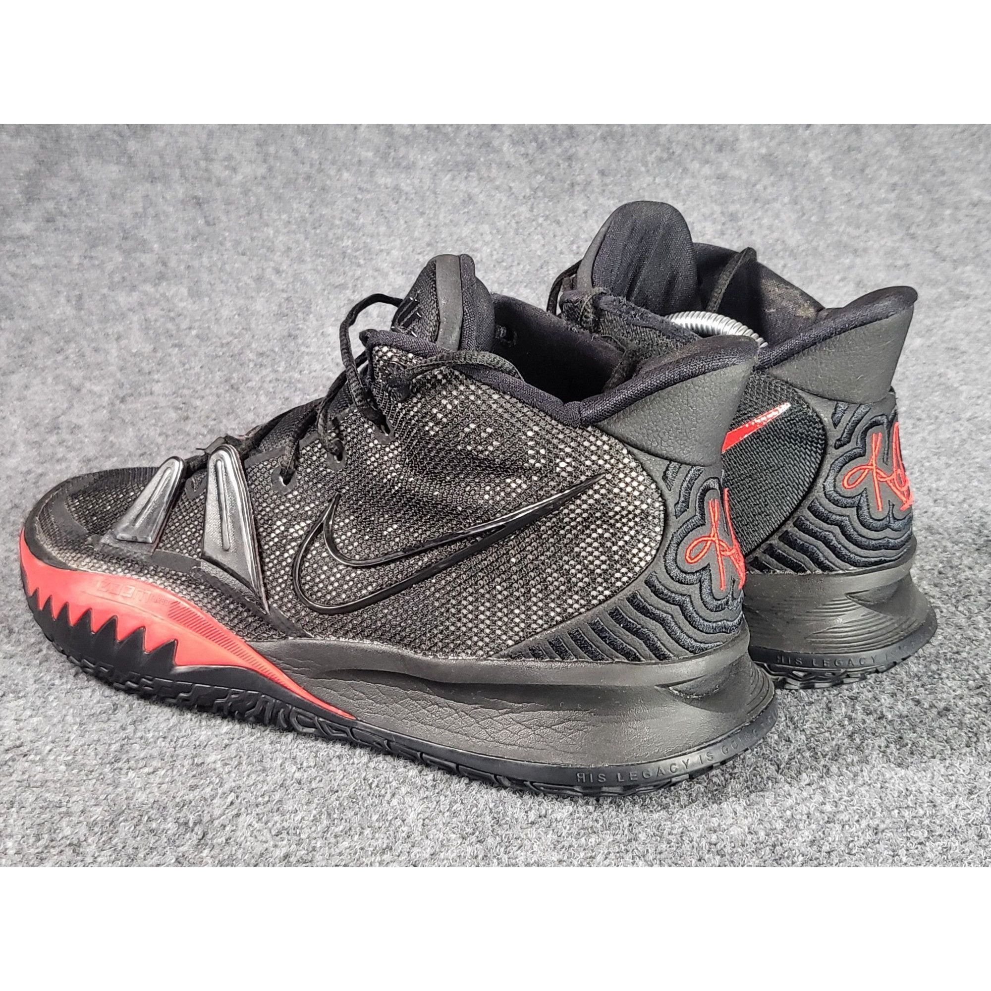 Nike Nike Kyrie 7 Bred Sneakers Men Sz 12 CQ9326-001 Basketball G Size US 12 / EU 45 - 2 Thumbnail
