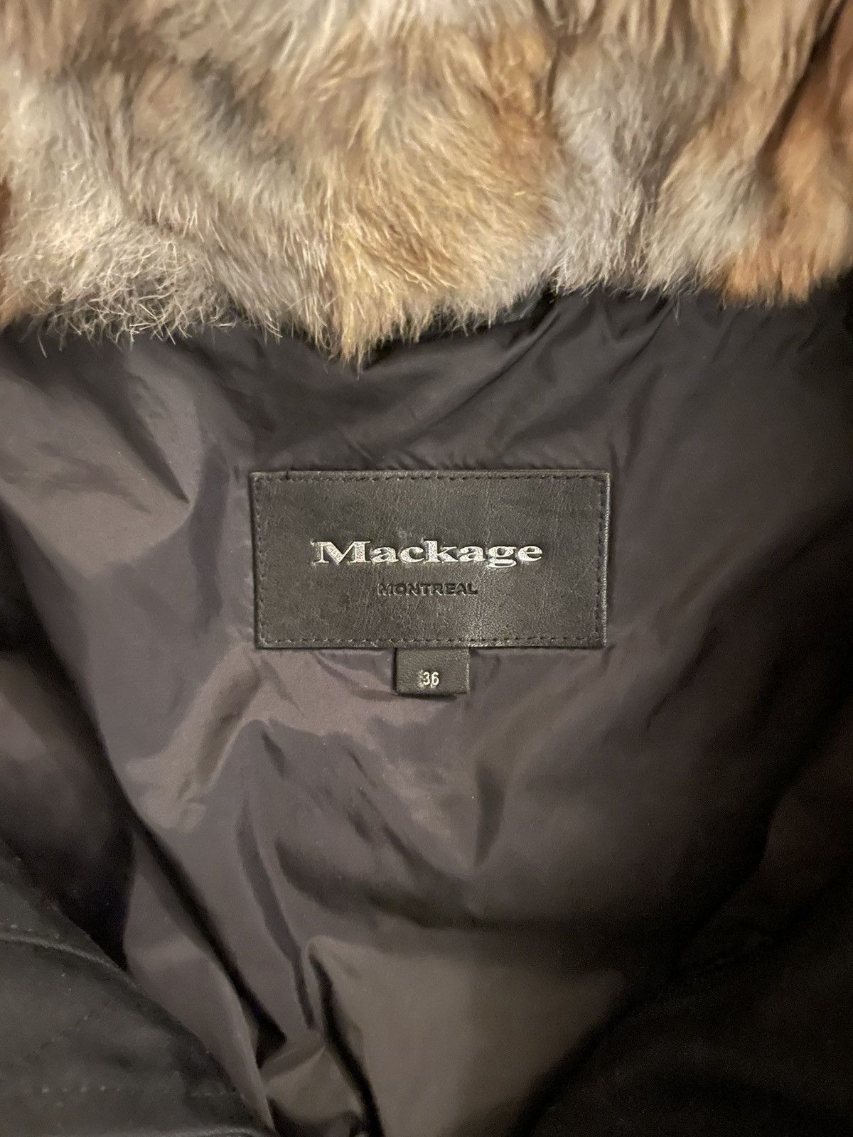 Mackage Mackage DIXON 2-in-1 Nordic Tech down bomber with Rabbit far Size US S / EU 44-46 / 1 - 5 Thumbnail