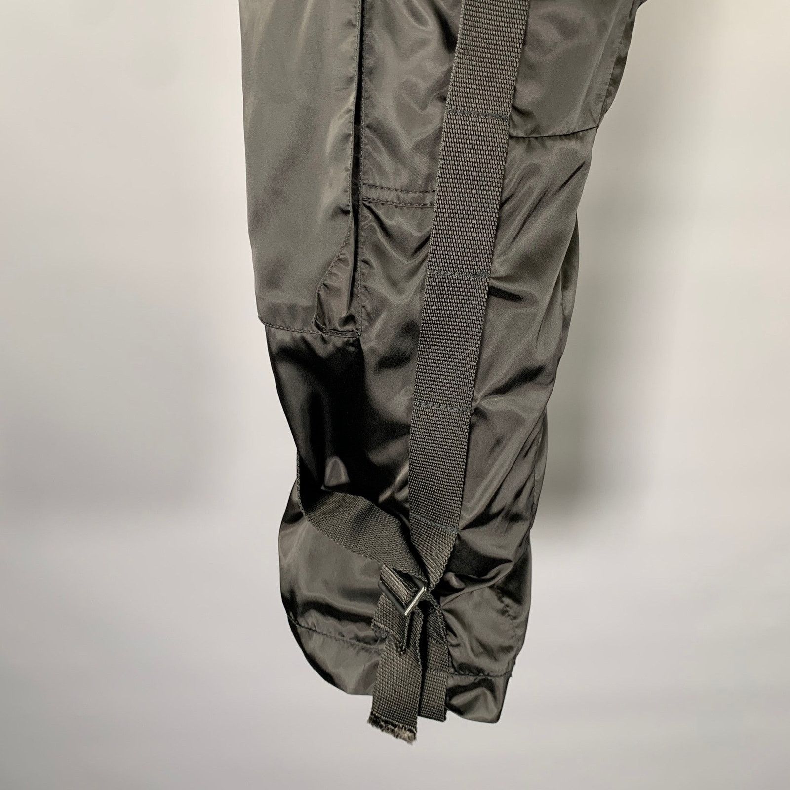 Dolce & Gabbana DOLCE & GABBANA Size L Black Polyester Blend Cargo Pants Size US 36 / EU 52 - 3 Thumbnail