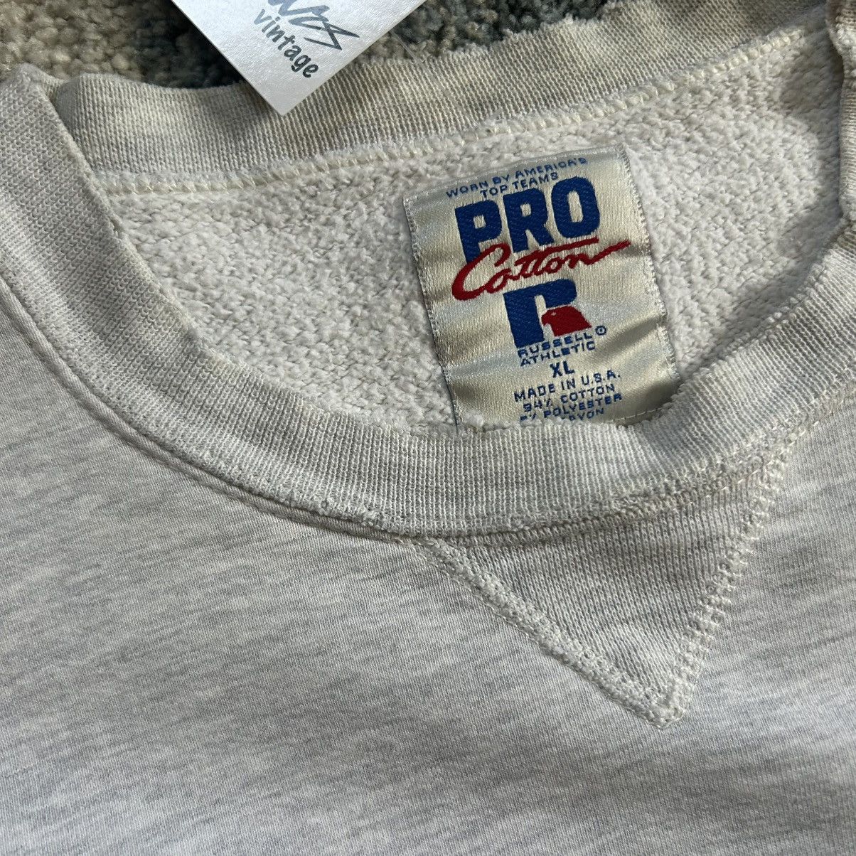 Russell Athletic RUSSELL ATHLETiC DEPT. 1902 OLYMPiC CREWNECK HEATHER ASH Size US XL / EU 56 / 4 - 3 Thumbnail
