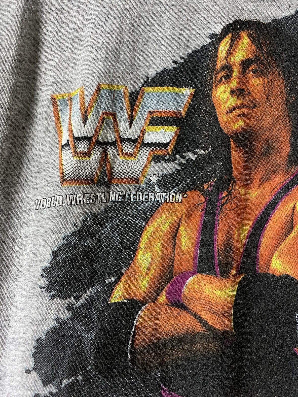 Vintage 90’s Vintage WWF Bret Hart Wrestling Shirt Medium Size US M / EU 48-50 / 2 - 5 Thumbnail