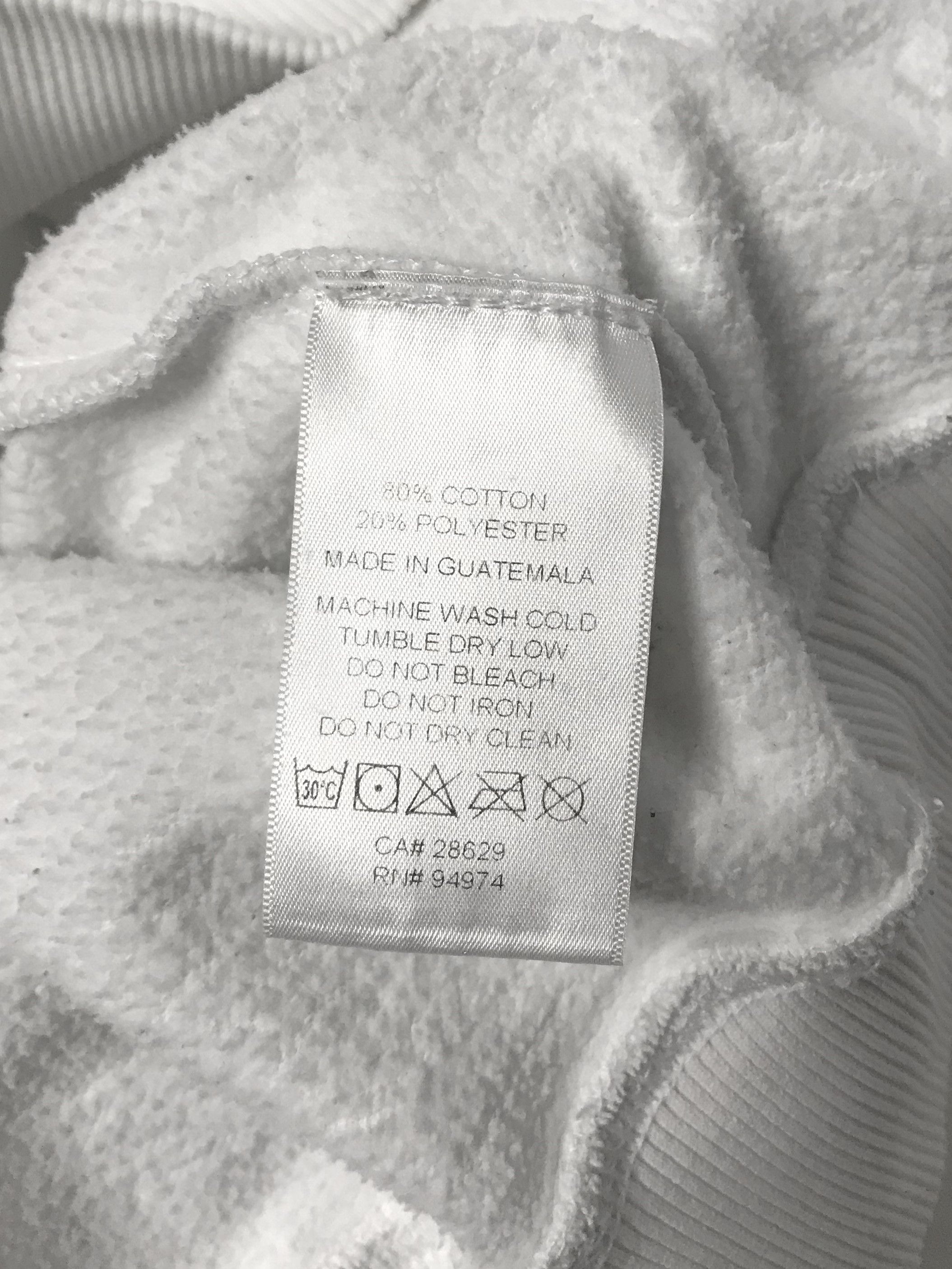 Stussy Stussy Basic Hoodie Pigment Dyed Pullover Unisex White Size US XS / EU 42 / 0 - 11 Thumbnail