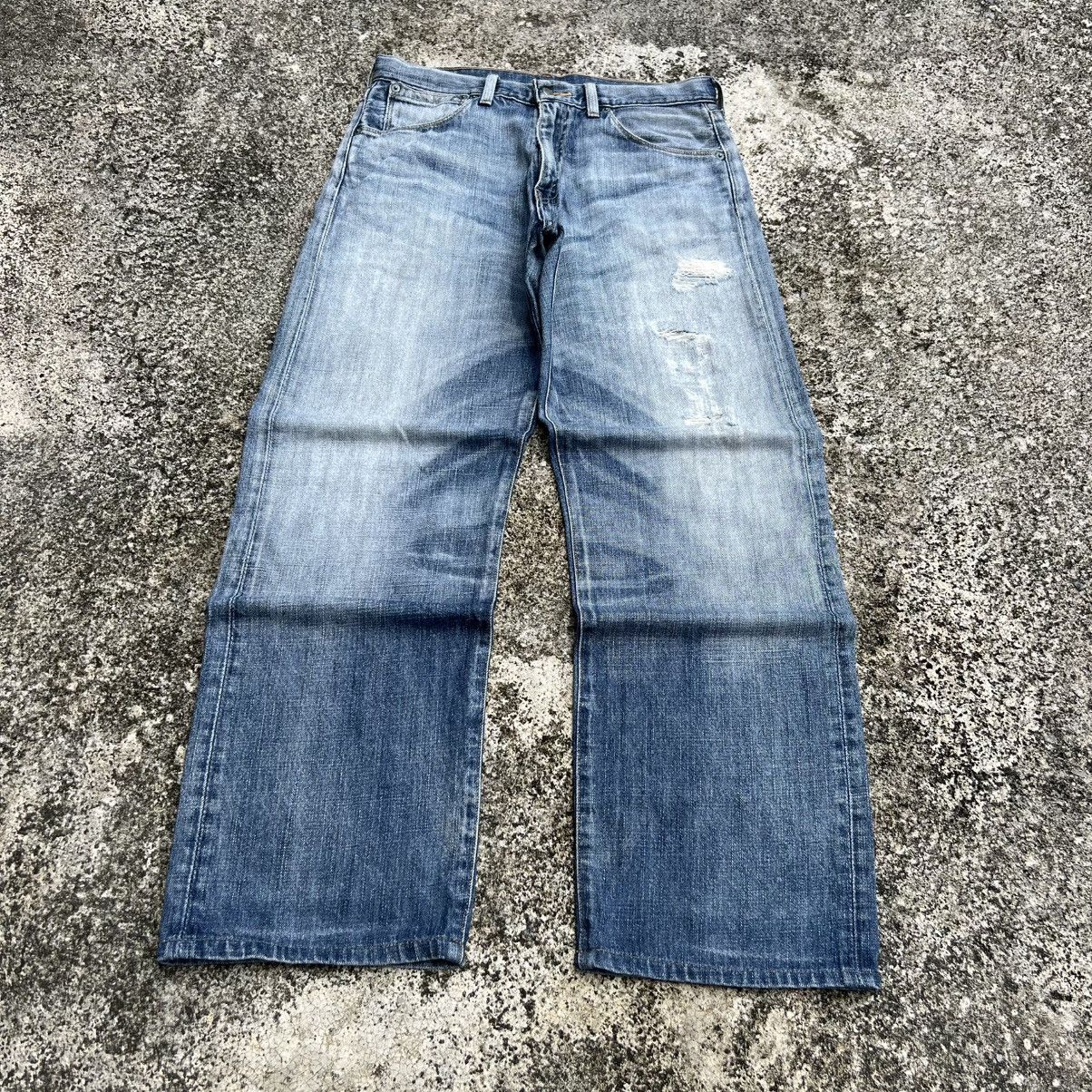 Levi's “LEVIS” 553 DISTRESS ACID WASH JEANS Size US 30 / EU 46 - 1 Thumbnail