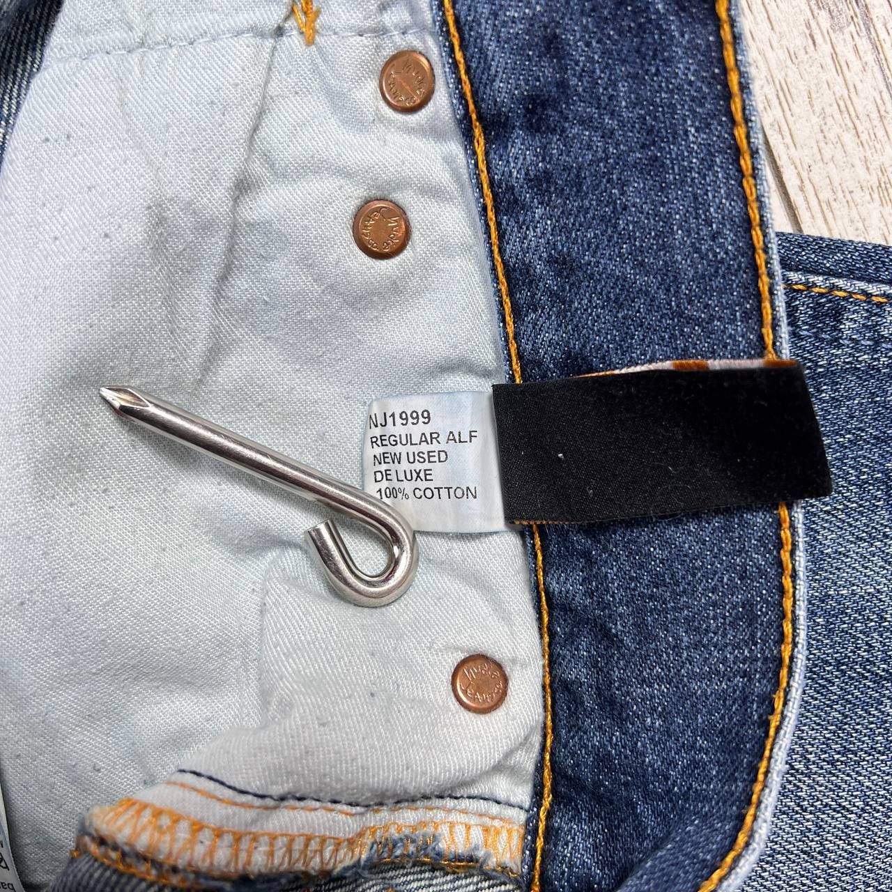 Nudie Jeans × Vintage NUDIE JEANS Denim Pants W 30 L 32 Size US 30 / EU 46 - 15 Thumbnail