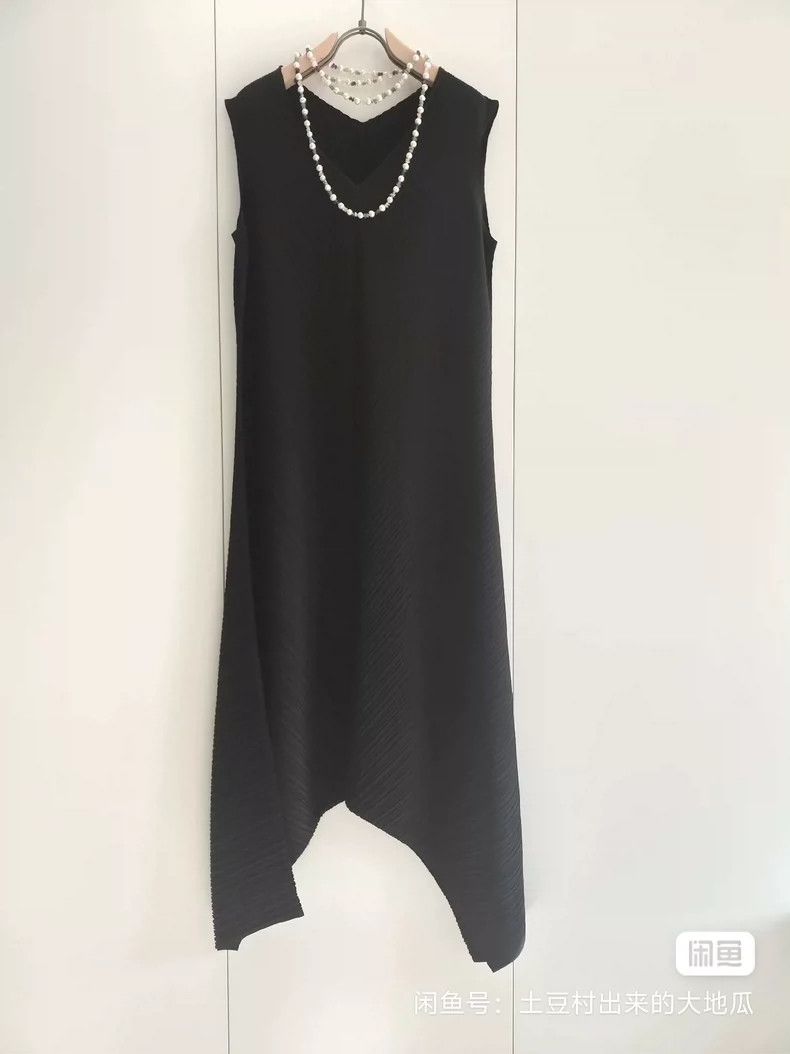 Issey Miyake Issey Miyake size:2 Black mainline irregular-shaped long d Size M / US 6-8 / IT 42-44 - 4 Thumbnail