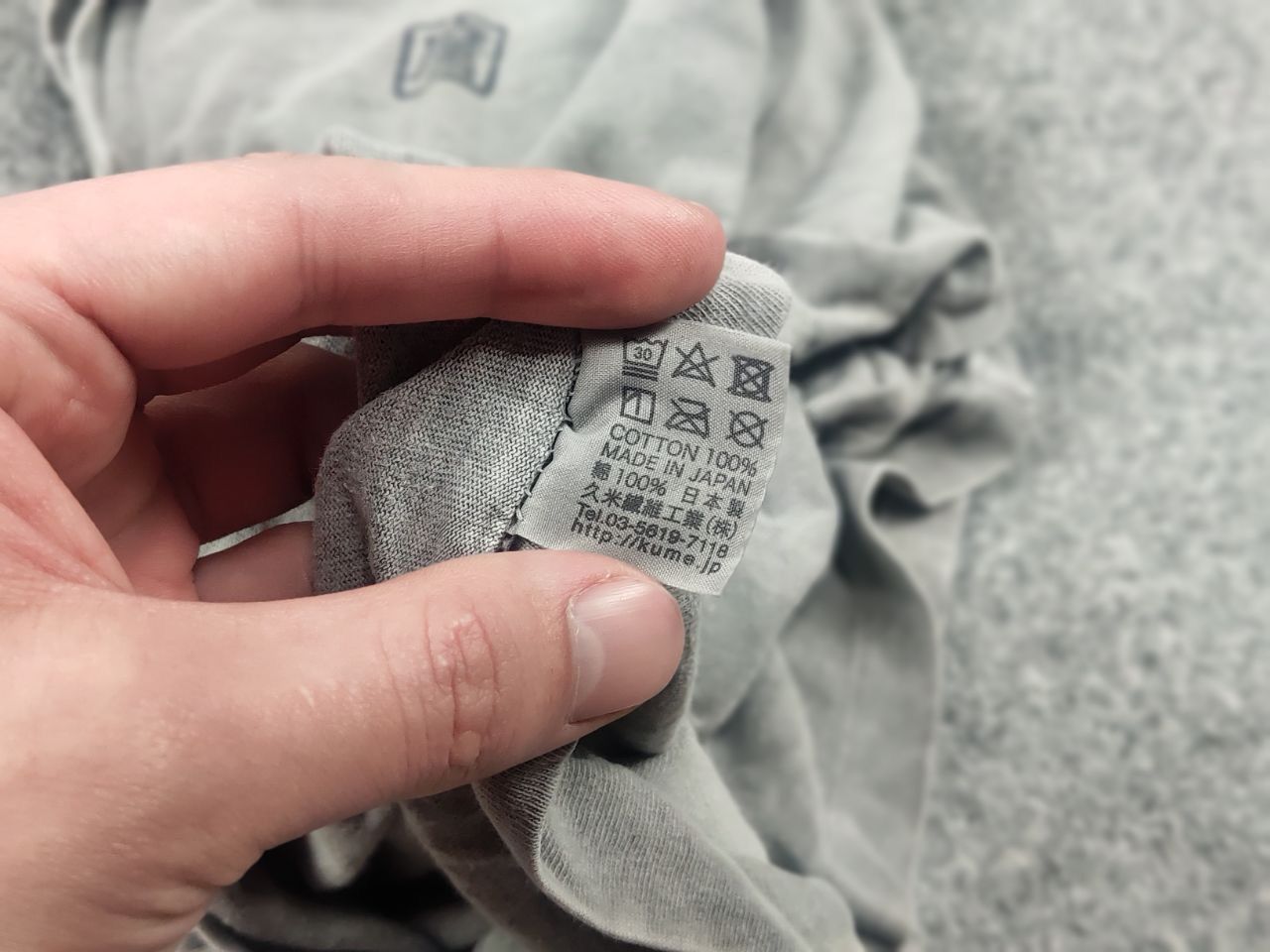 Japanese Brand Vintage Kume JP Tokyo Graphic Tee Shirt Gray Japan Hokusai Size US M / EU 48-50 / 2 - 17 Thumbnail