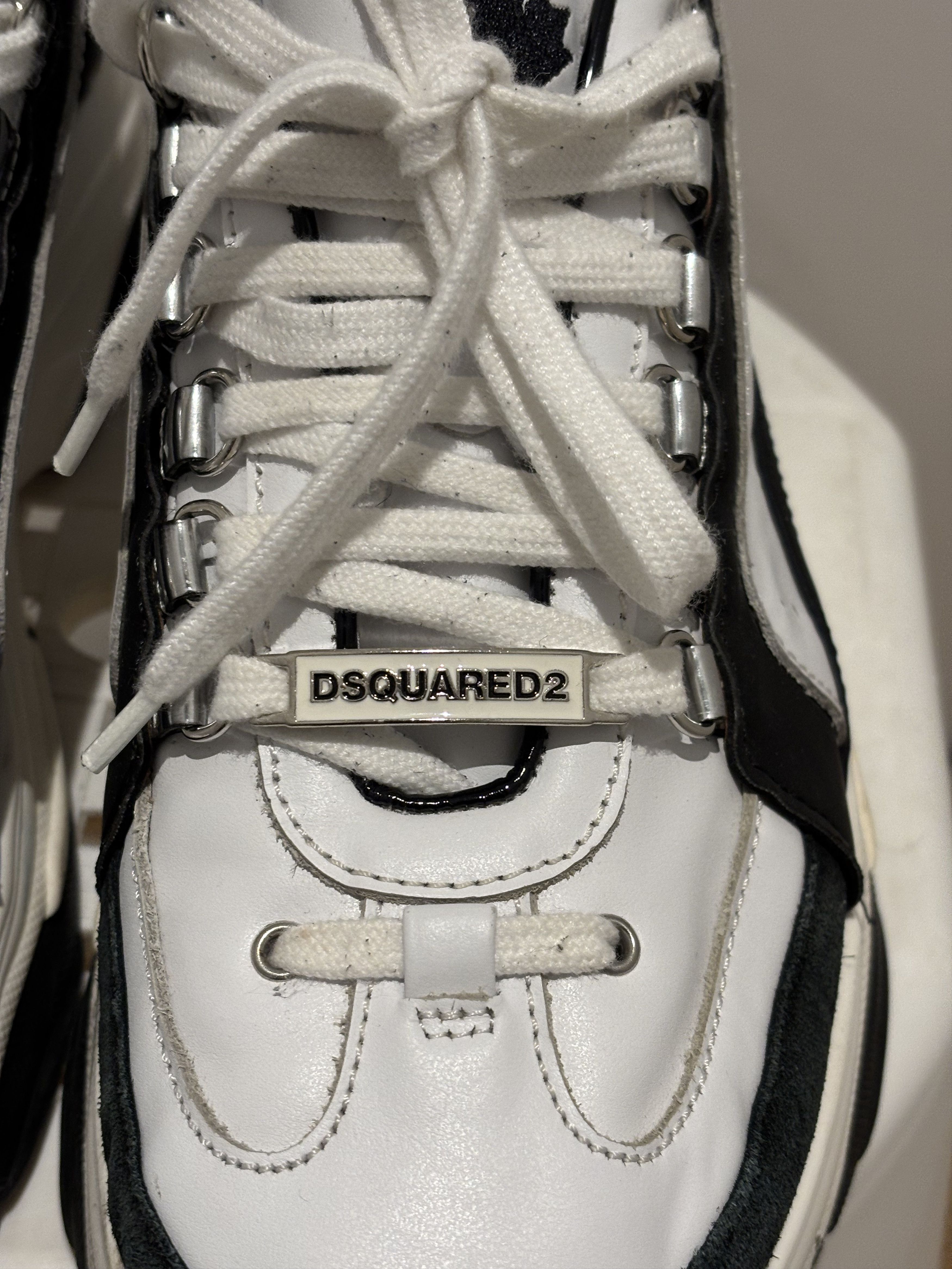 Dsquared2 Basket de luxe Dsquared2 Bumpy 551 Size US 11 / EU 44 - 10 Thumbnail