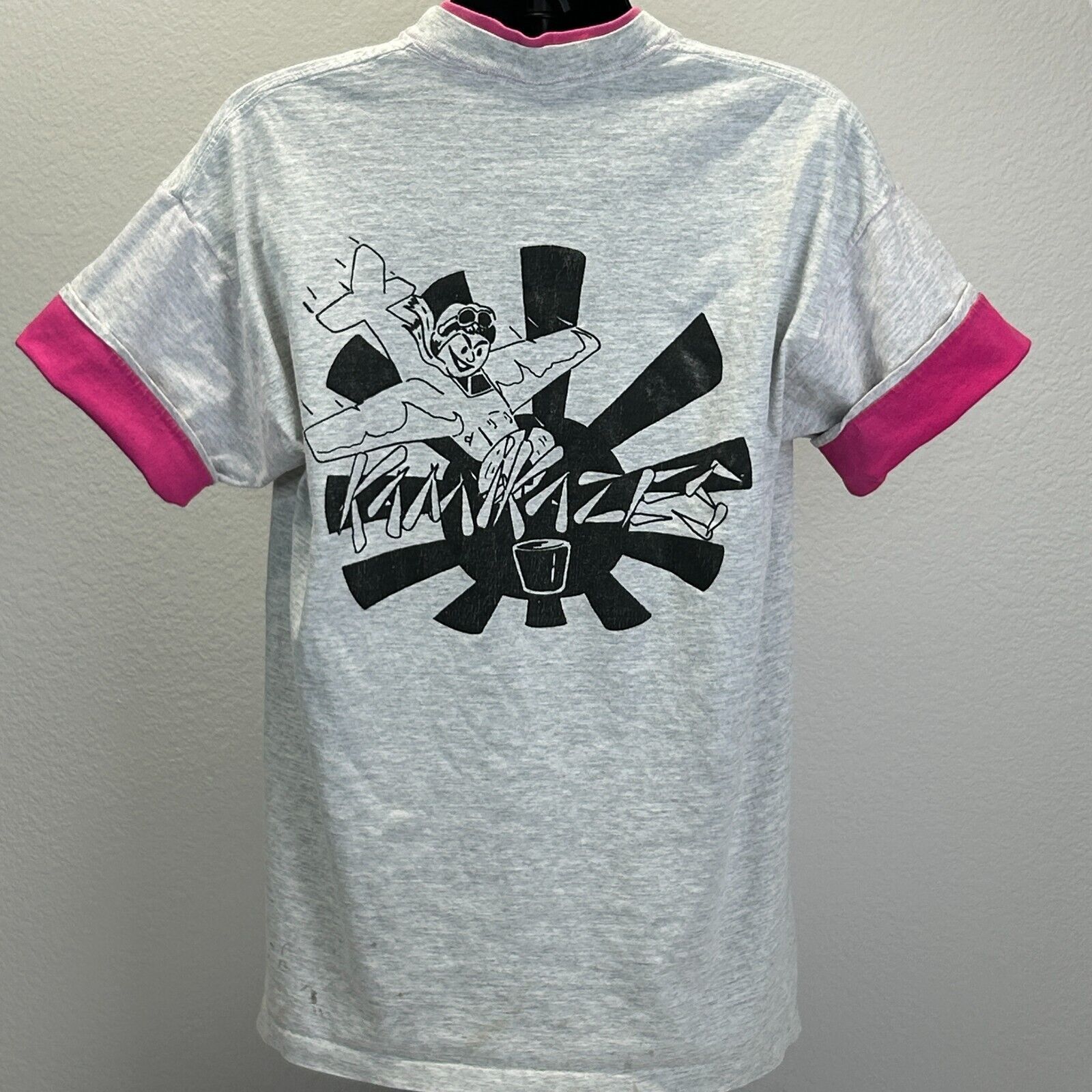 Vintage Vintage 90s Kamikazes Alcoholic Beverage T Shirt XL X-Large Size US XL / EU 56 / 4 - 3 Thumbnail