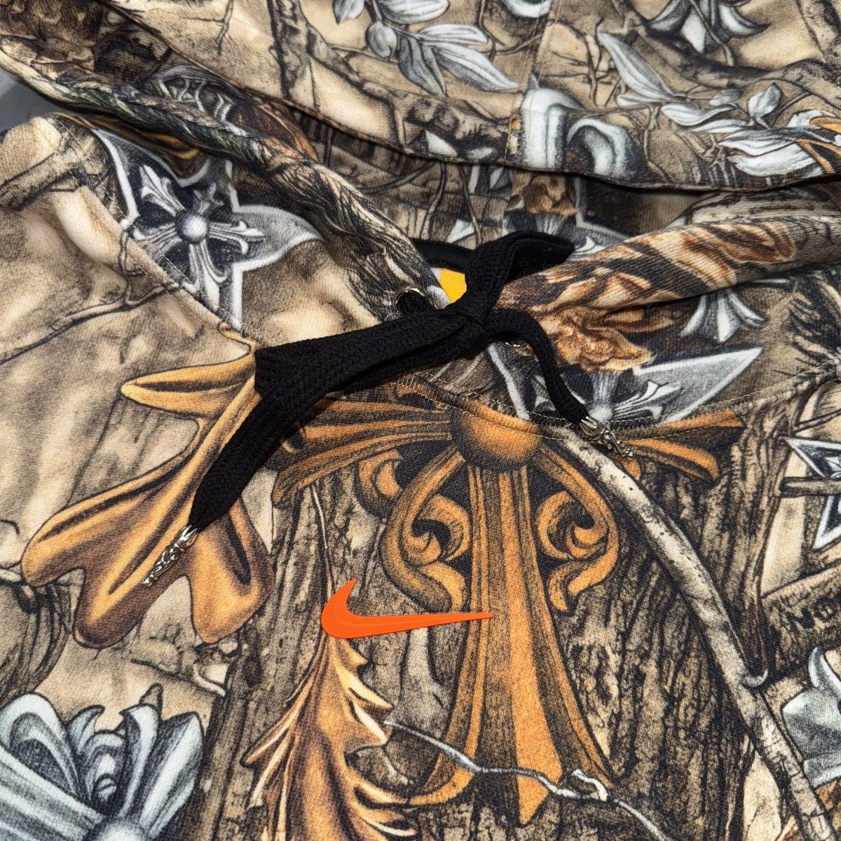 Chrome Hearts × NOCTA × Nike Chrome Hearts - Nocta - Horseshoe Realtree Camo Hoodie - LRG Size US L / EU 52-54 / 3 - 5 Thumbnail