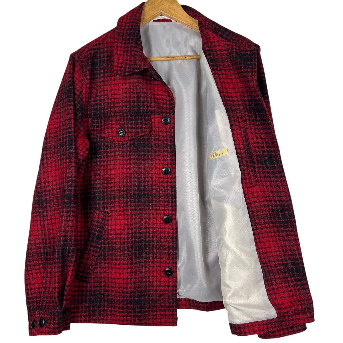 Japanese Brand 🔥 VINTAGE JAPANESE CPO PLAID SHIRT JACKET Size US M / EU 48-50 / 2 - 7 Thumbnail