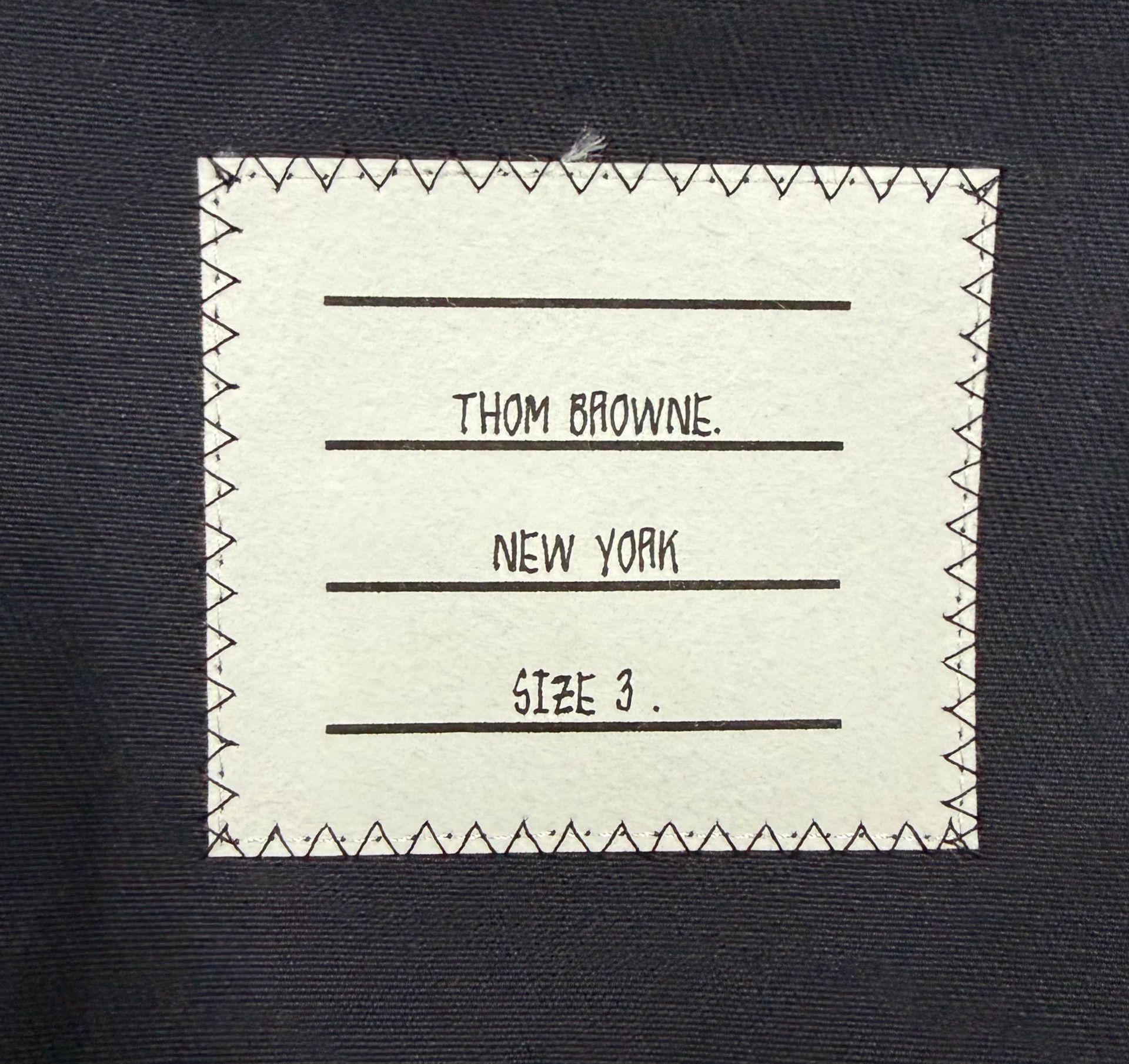 Thom Browne Thom Browne Navy Double Sleeve Tab Gold Blazer Size3 Size US L / EU 52-54 / 3 - 4 Thumbnail