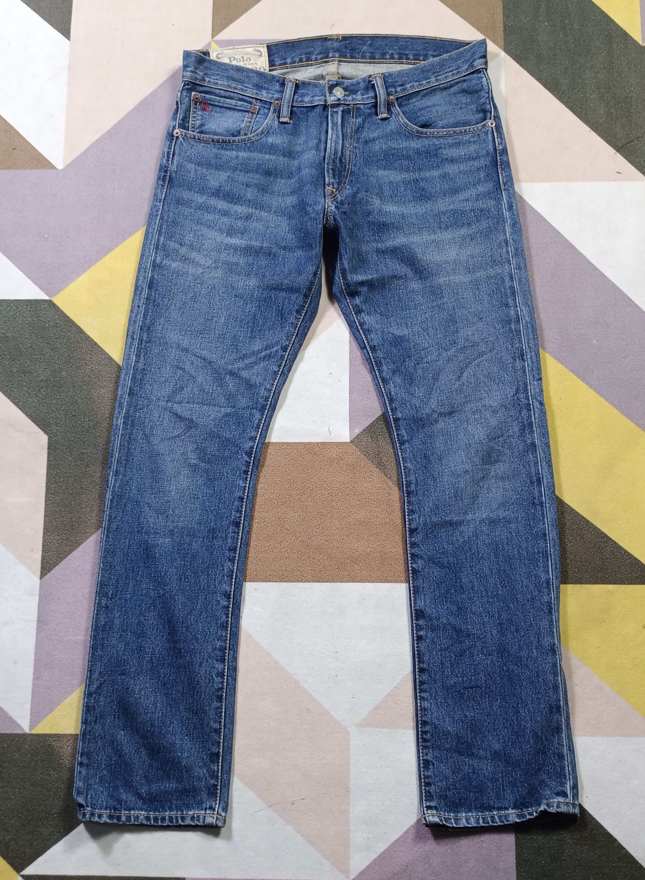 Ralph Lauren Vintage💥 Polo Ralph Lauren RL Straight Cut jeans Size US 33 - 1 Thumbnail