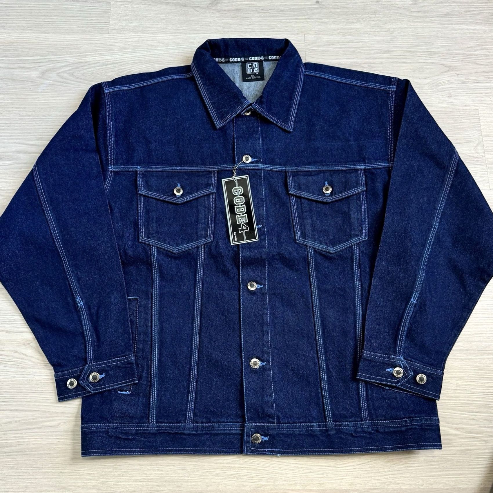 Vintage VINTAGE Chubiggie Denim Set Trucker Jacket XL + Jeans 36 Fubu Style Baggy NY Nike Shirt Mens Size US 36 / EU 52 - 3 Thumbnail