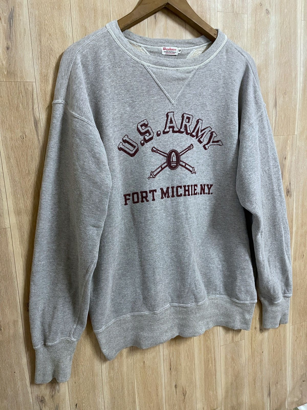 Nigo × Warehouse × Warehouse & Co. Vintage 60’s Crewneck Military Sweatshirt by Warehouse XL Size US XL / EU 56 / 4 - 5 Thumbnail