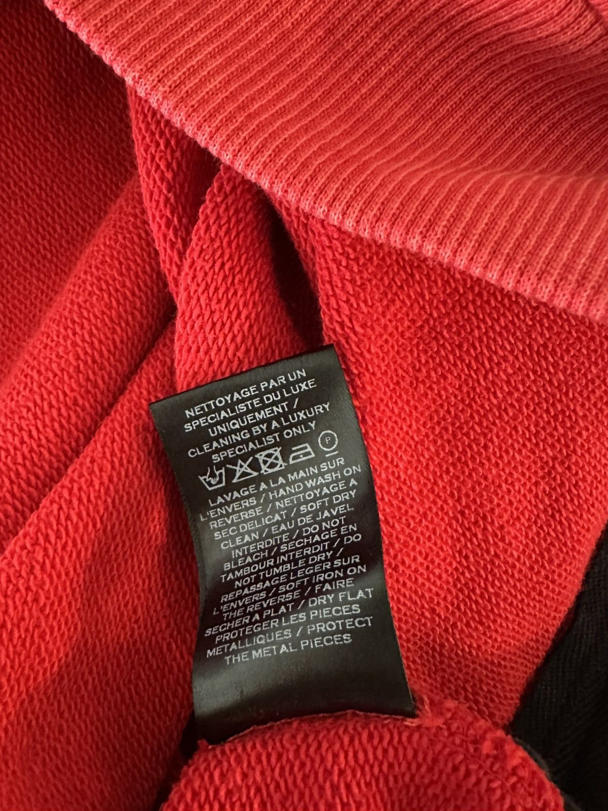 Balmain Balmain Red Crewneck Size US M / EU 48-50 / 2 - 8 Thumbnail