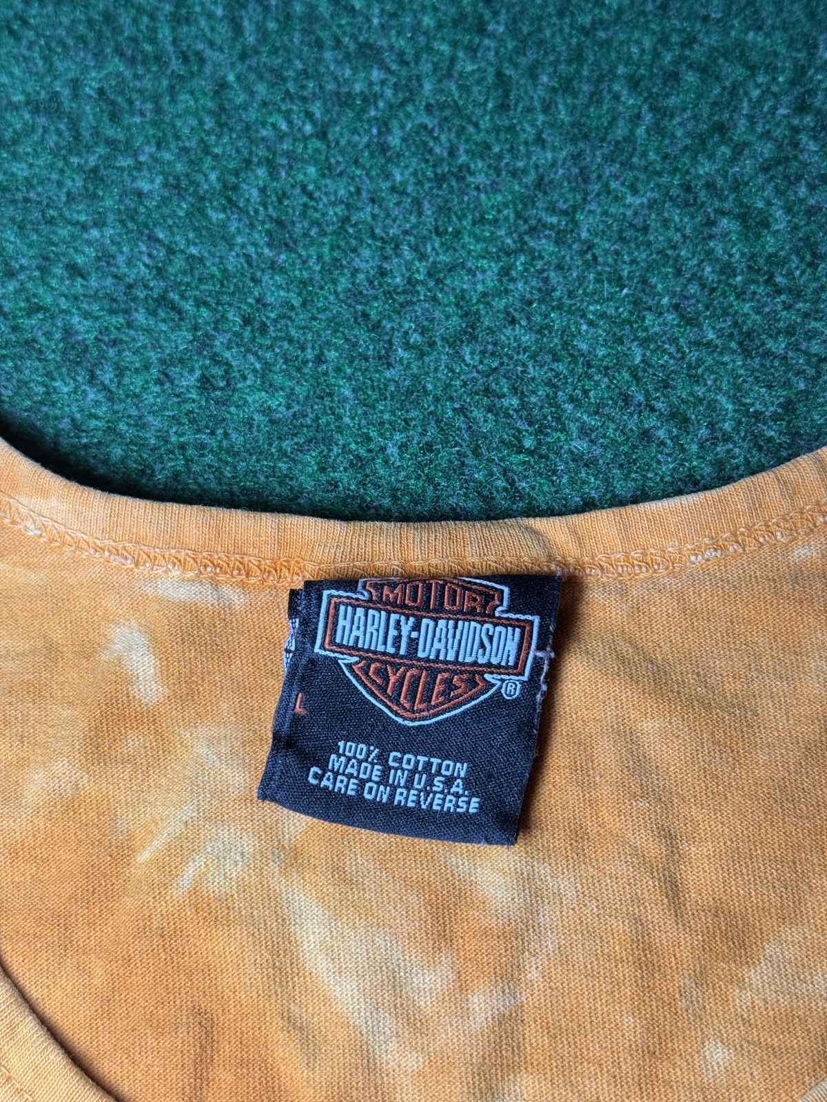 Harley Davidson Vintage 90s Harley Davidson Biker Single Stitch Lrg Tank Top Size US L / EU 52-54 / 3 - 3 Thumbnail