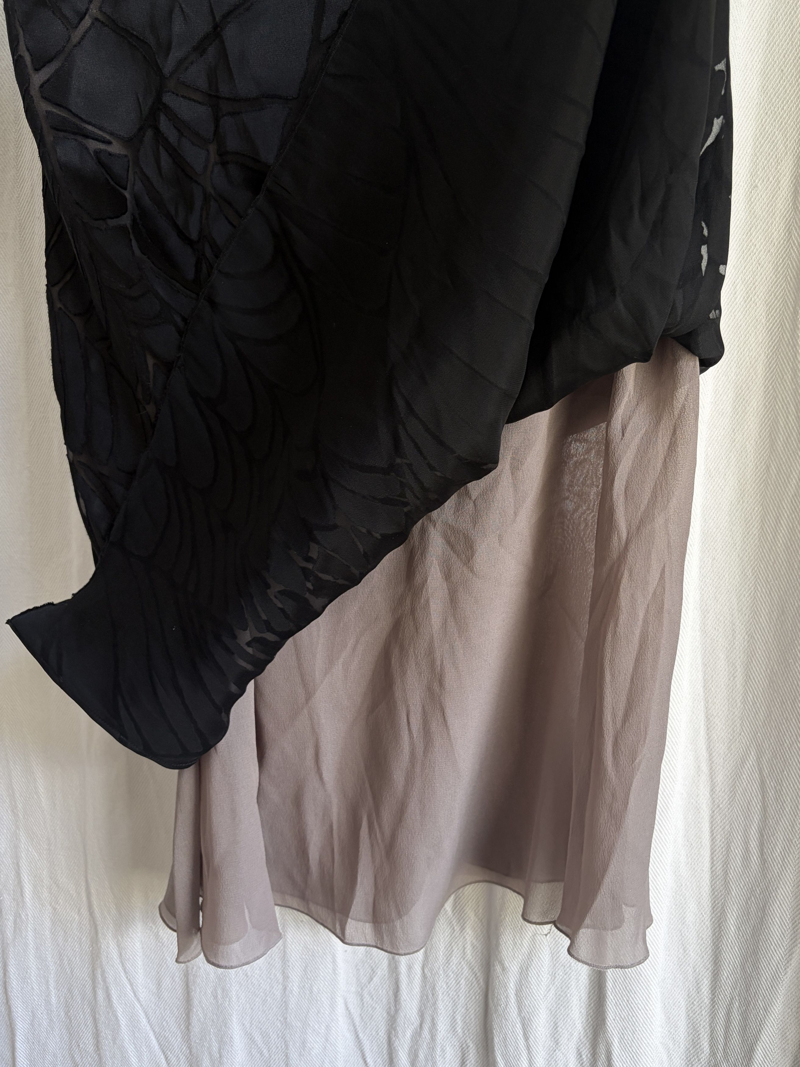 Maison Margiela SS07 Spiderweb Double Layer Skirt Size 30" / US 8 / IT 44 - 2 Thumbnail