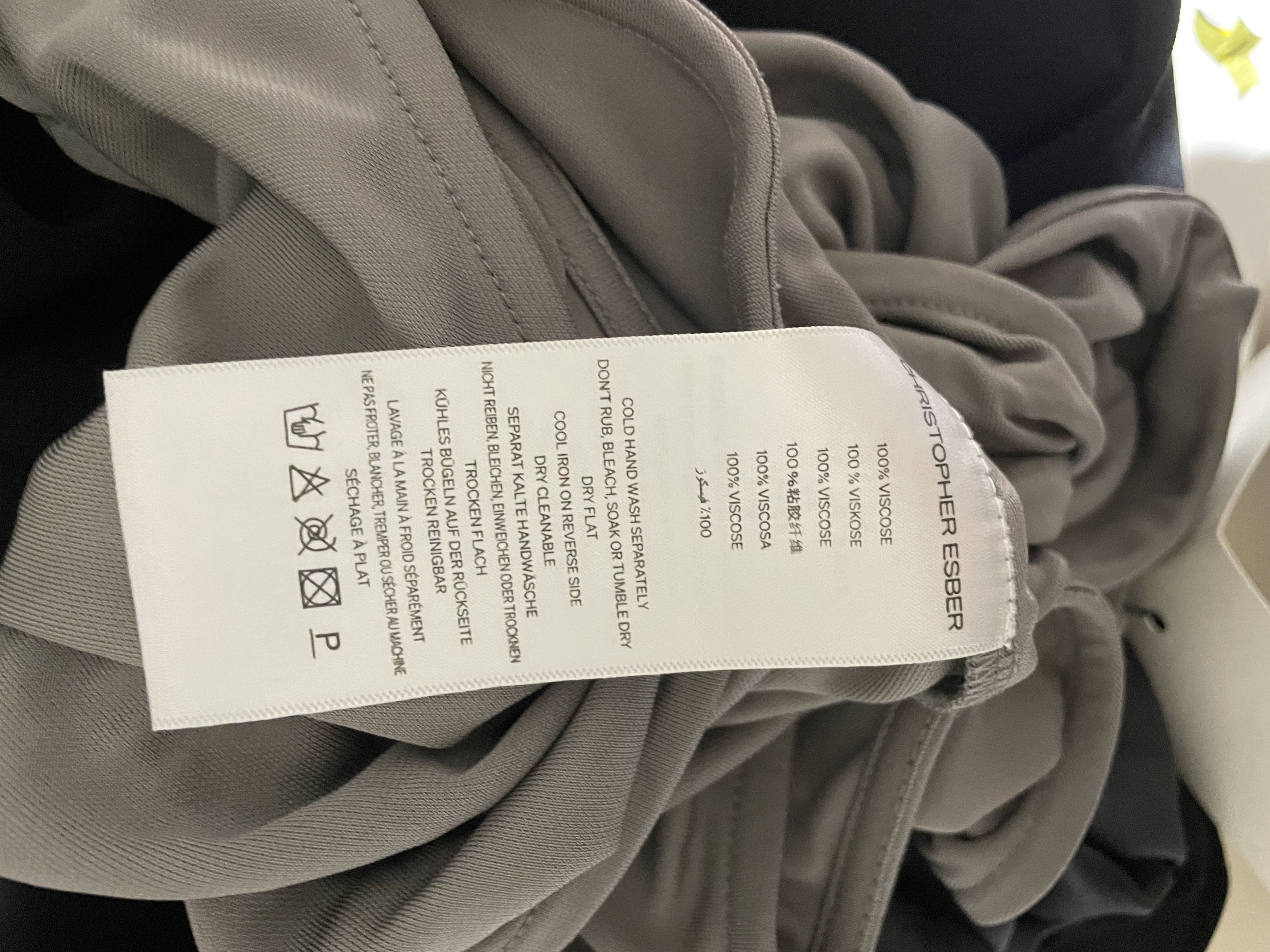 Christopher Esber Gesine Twisted Crop Size XS / US 0-2 / IT 36-38 - 9 Thumbnail