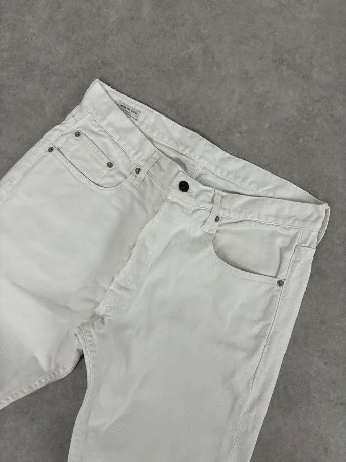 Dries Van Noten Dries Van Noten White Minimalist Denim Jeans Size US 32 / EU 48 - 5 Thumbnail
