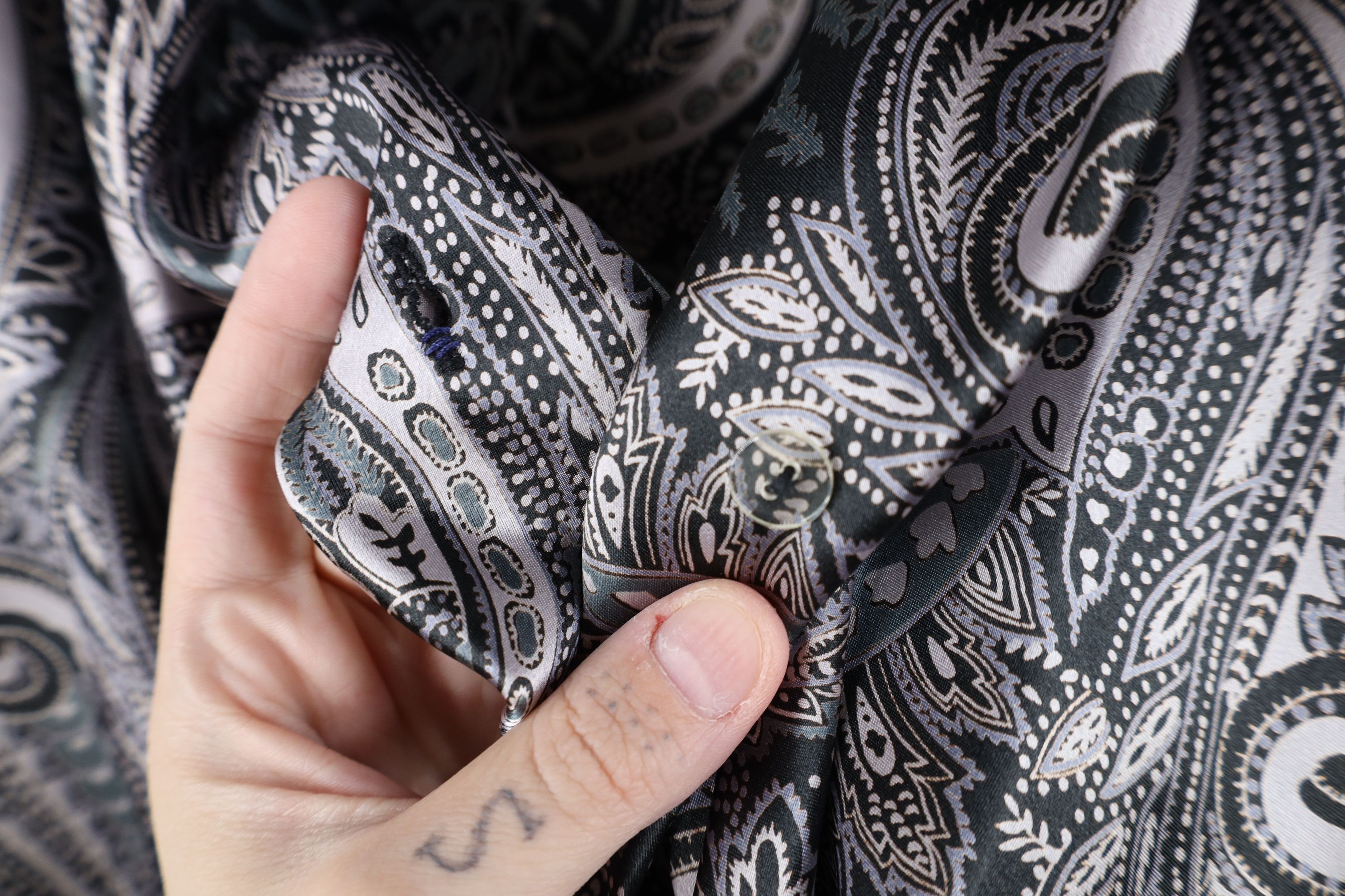 Vintage Vintage 80s 90s Streetwear Paisley Blazer Shirt Jacket USA Size XL / US 12-14 / IT 48-50 - 6 Thumbnail