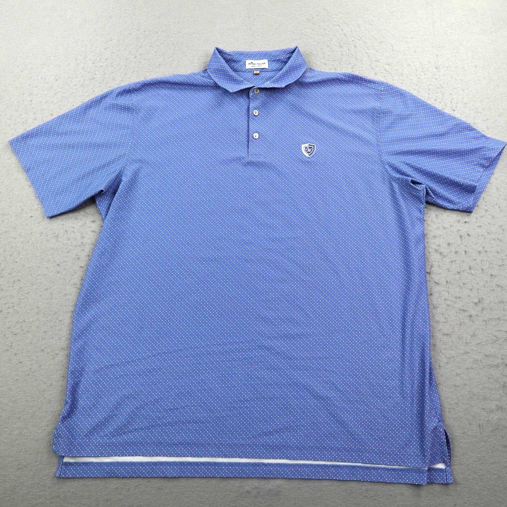 Peter Millar Peter Millar Polo Shirt Men 2XL Summer Comfort Polka Dot Golf Southern Highlands Polo Shirt Men 2XL Polka Dot Golf Southern Highlands Size US XXL / EU 58 / 5 - 2 Thumbnail